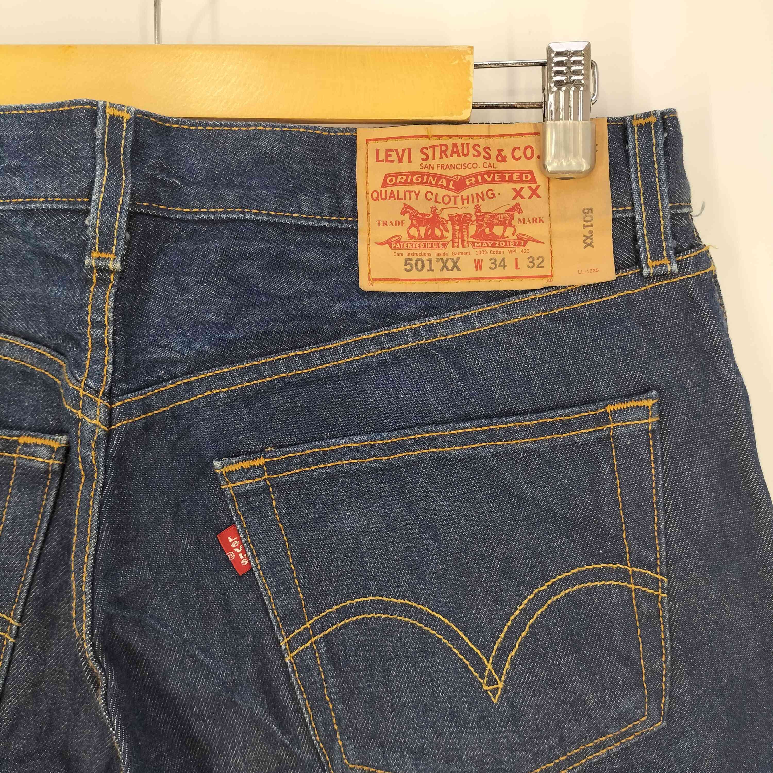リーバイス Levis 501XX メキシコ製 ボタン裏104刻印 ボタンフライ