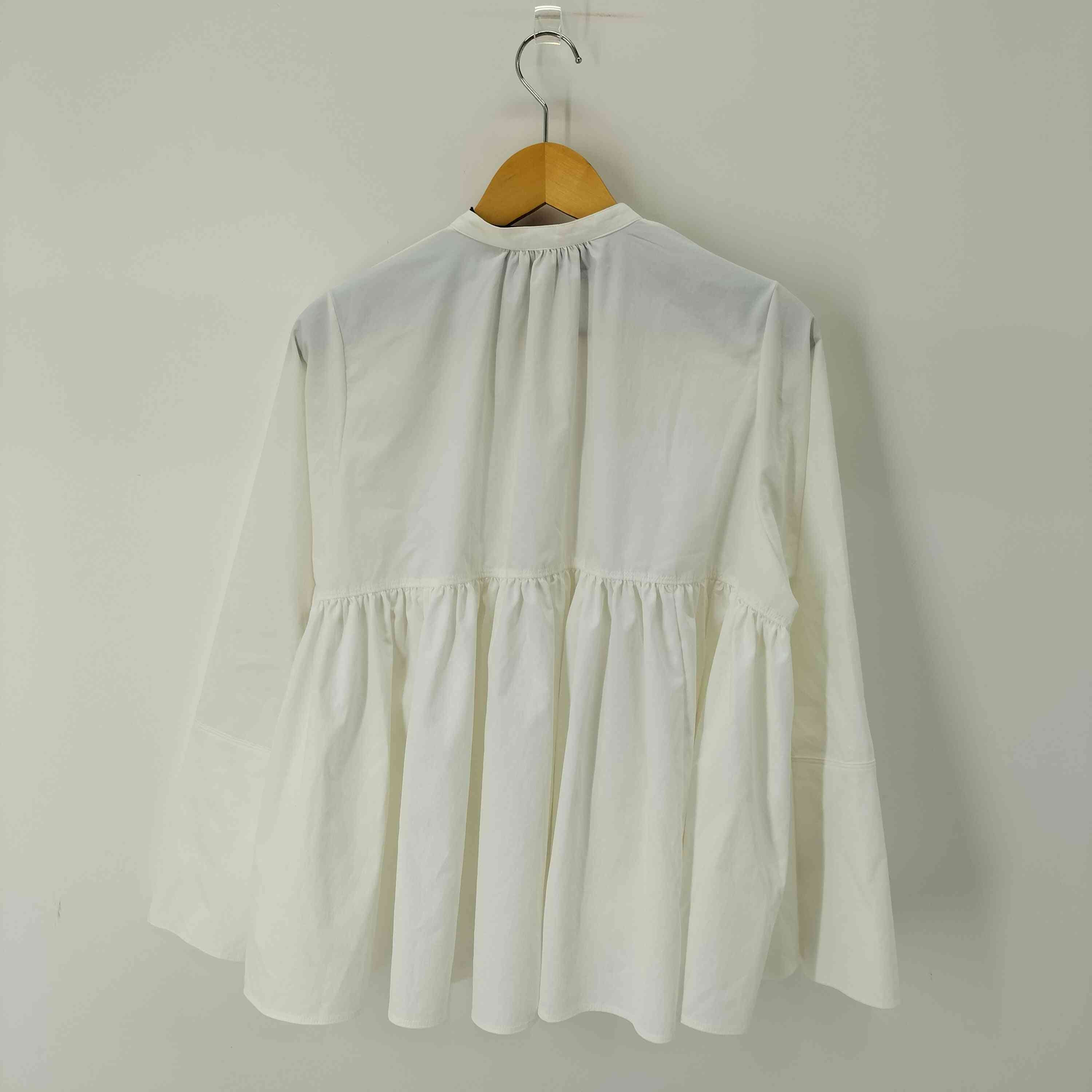 カレンソロジー curensology 【洗える】コットンギャザーブラウス  