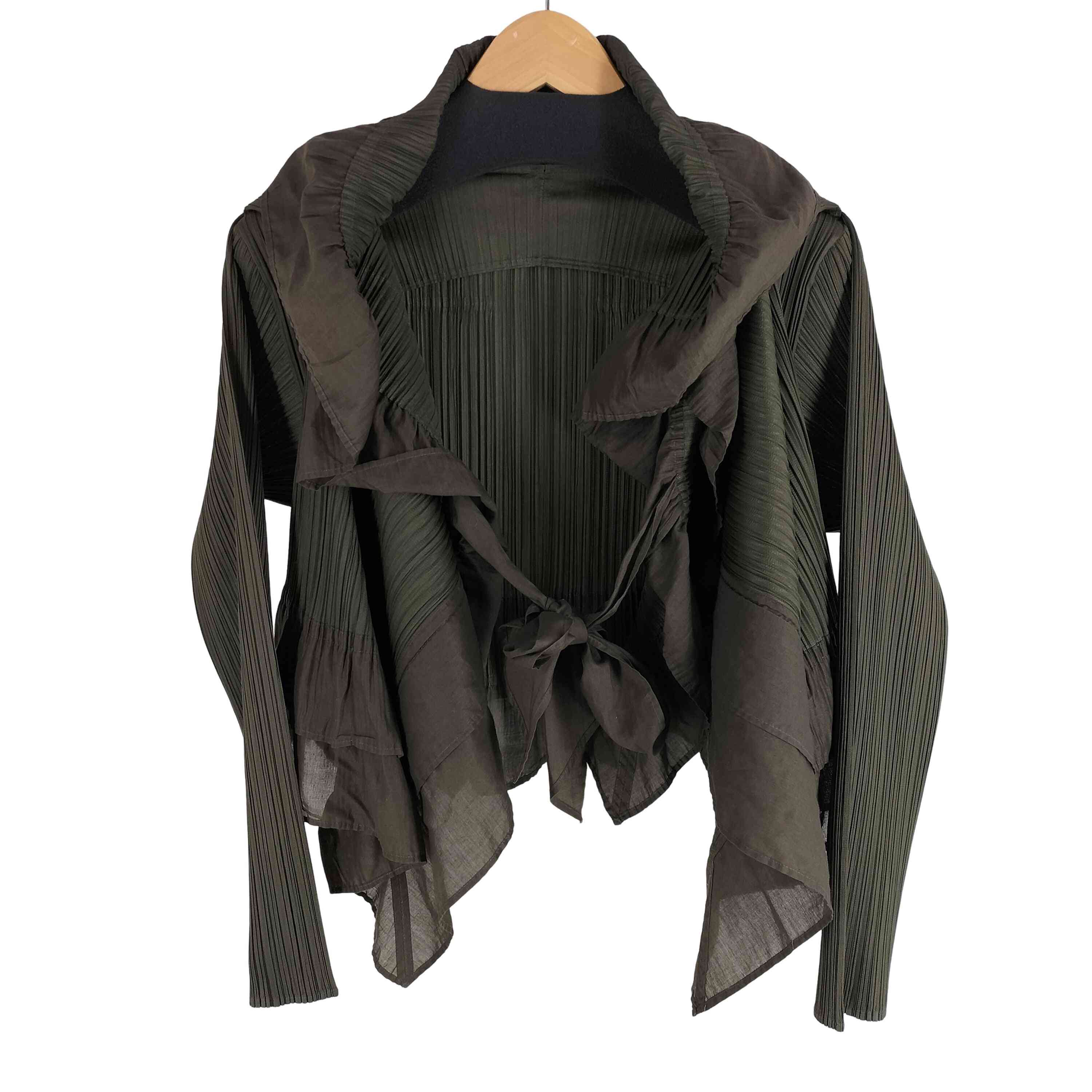 プリーツプリーズ(Pleats Please) プルオーバー プリーツプリーズ PLEATS PLEASE 20AW 日本製 DIAGONAL バイアス