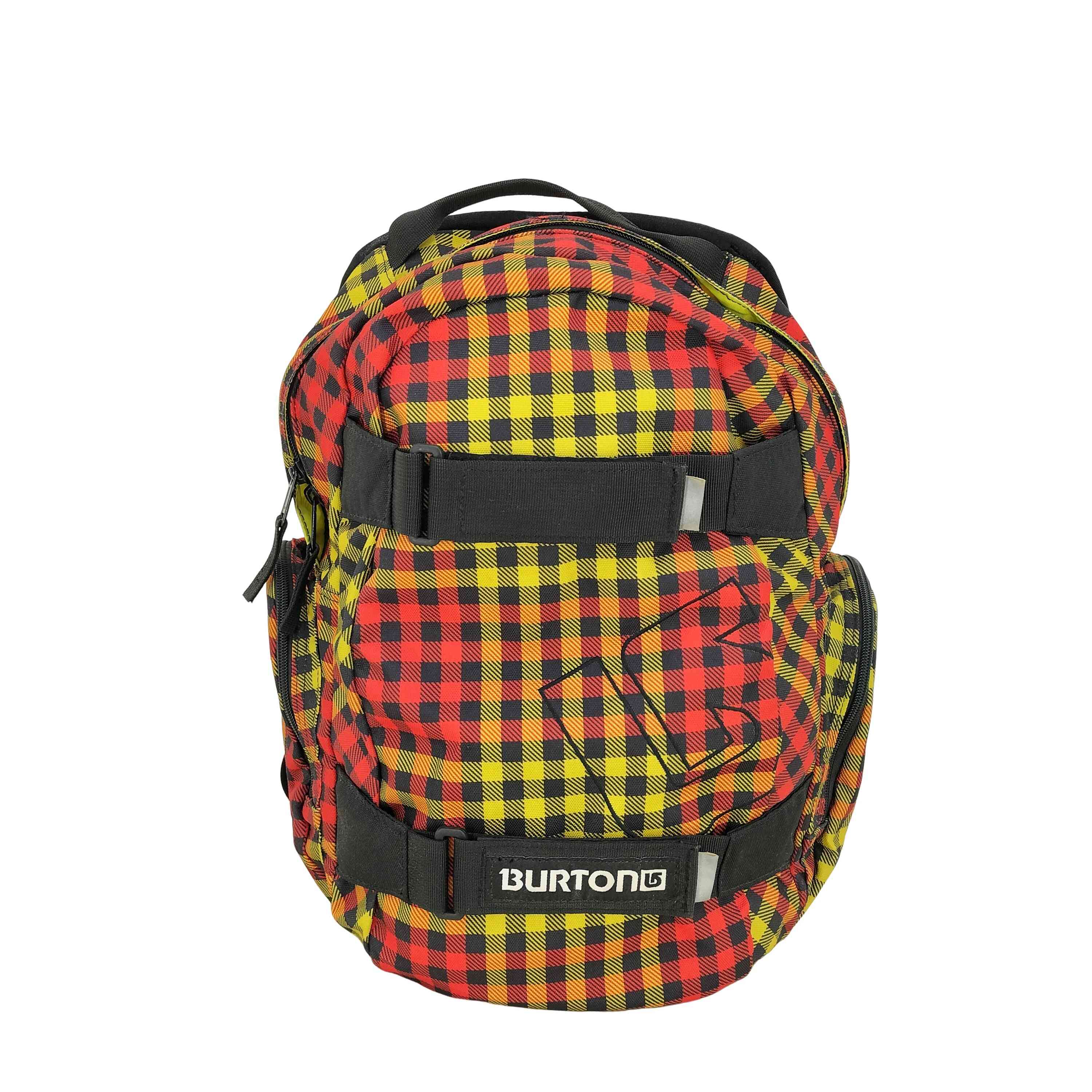 バートン BURTON 刺繍 チェック バックパック レディース