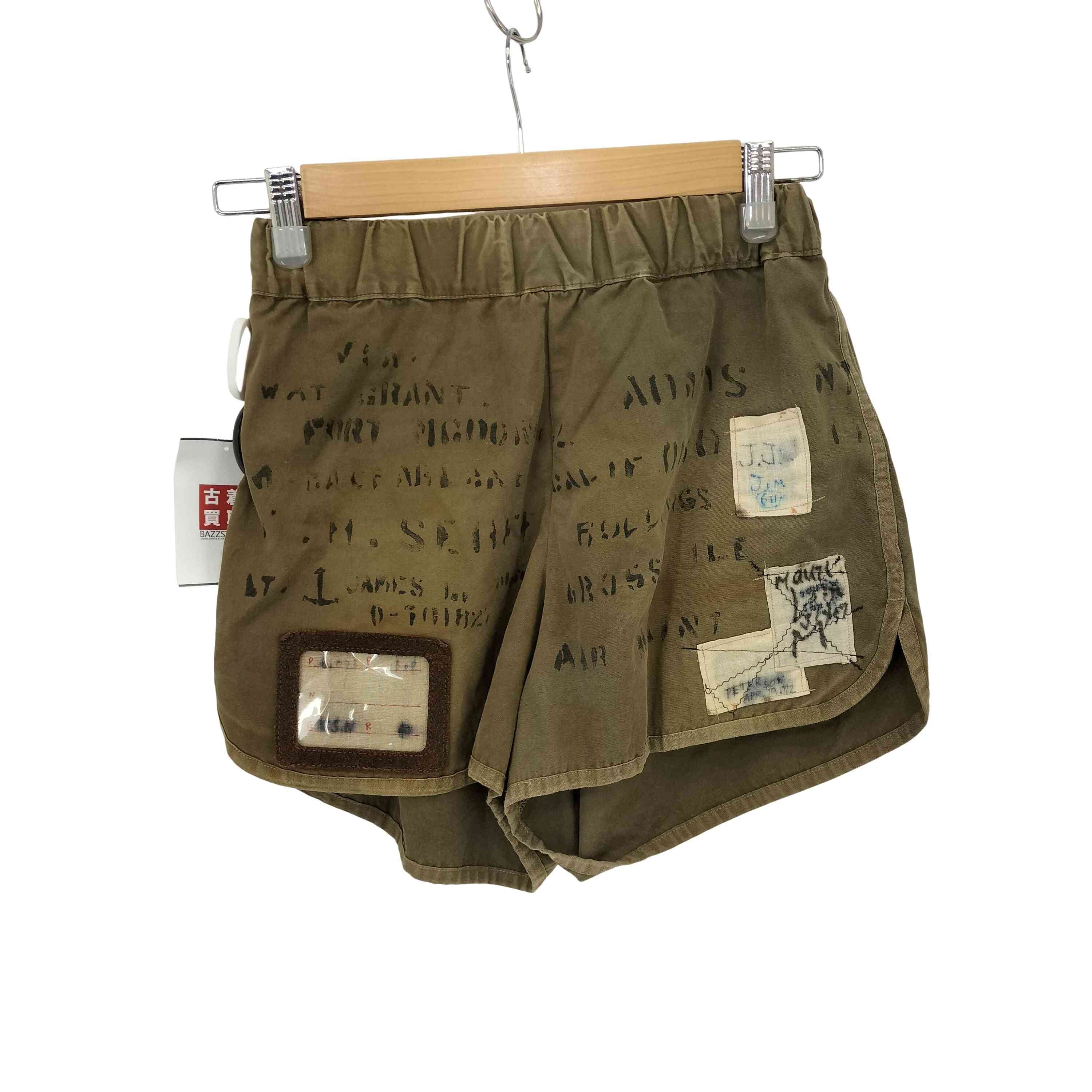 Kapital Graffiti Military Shorts ハーフパンツL KAPITAL graffiti military shorts ハーフパンツ