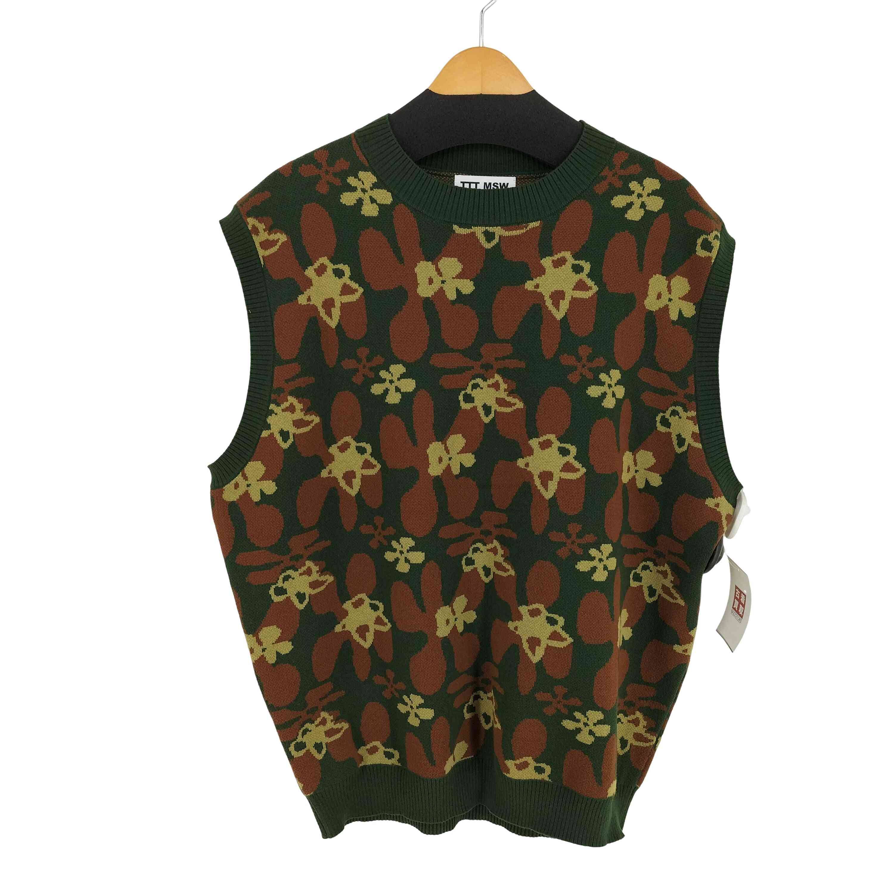 ティーモダンストリートウエア TTT_MSW 23SS Flower Camo Knit Vest メンズ JPN：XL –  ブランド古着買取販売バズストア