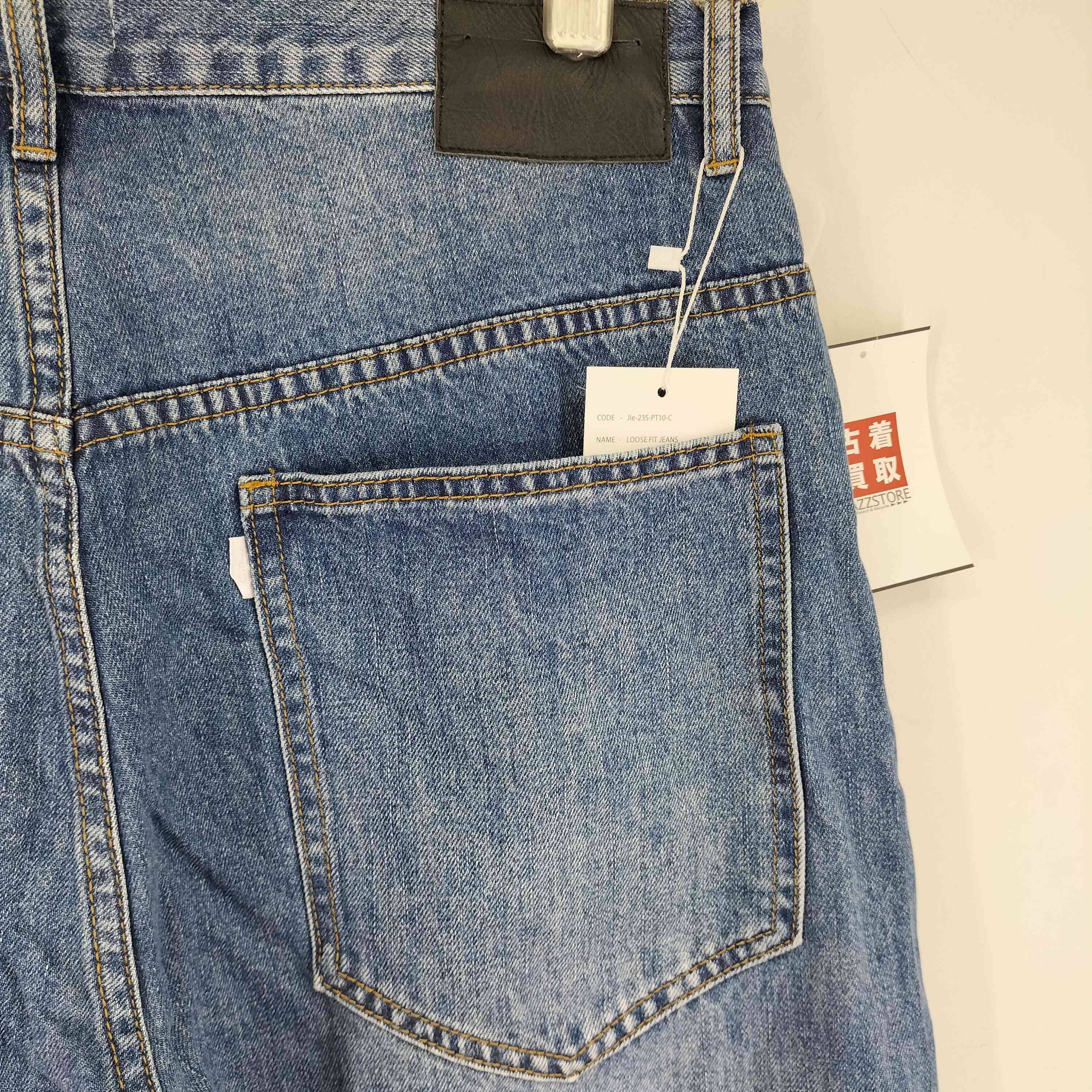 JieDa ルーズフィットジーンズ 23ss JieDa [ジエダ] LOOSE FIT JEANS ＜ルーズフィットデニムパンツ＞ Jie