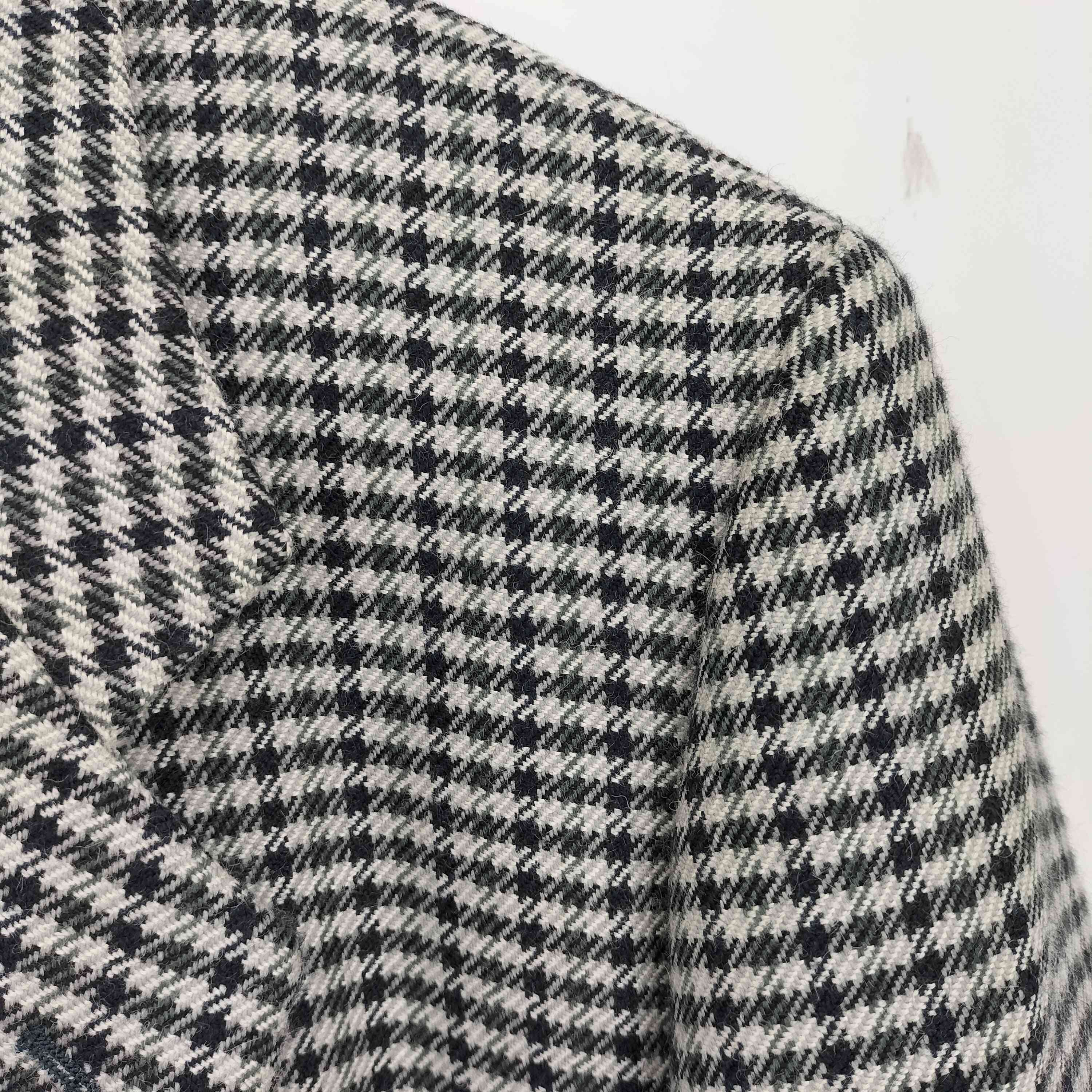 イヴサンローラン Yves Saint Laurent 千鳥格子 2Bテーラード