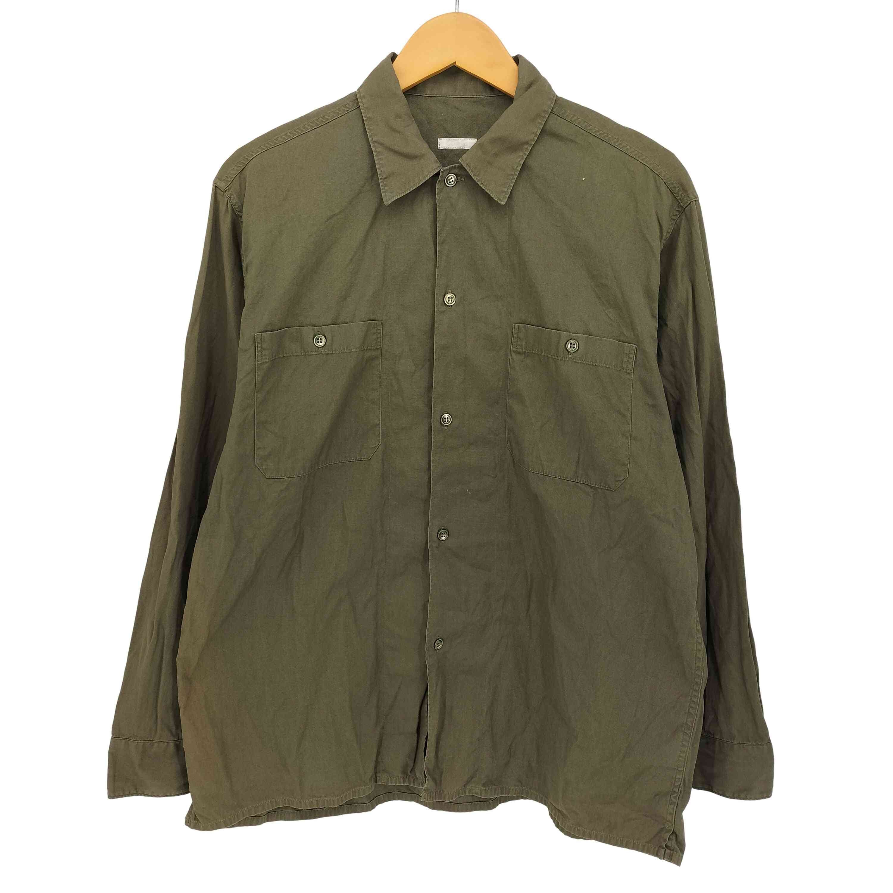 コモリ COMOLI 18AW open collar shirt メンズ JPN：2 – ブランド古着買取販売バズストア