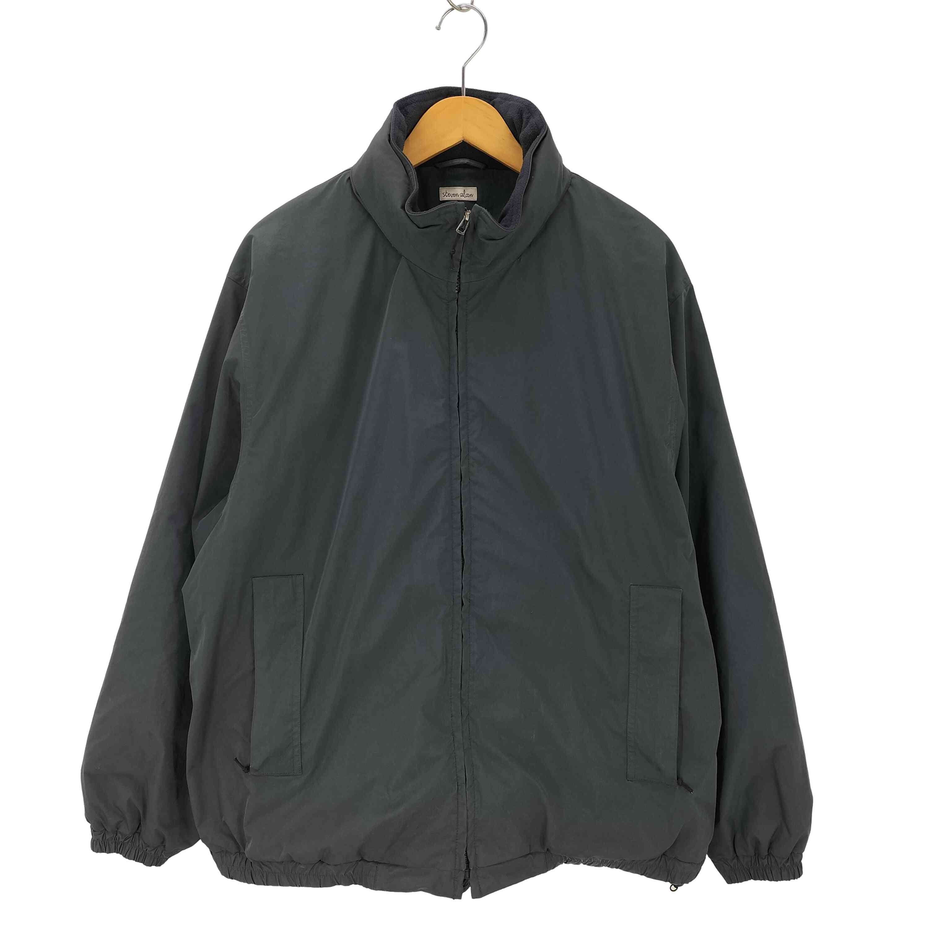 スティーブンアラン Steven Alan 8125-186-0764 P/N MMRY WORMER BLOUSON ナイロン ジャケット チャコール系 L【中古】 スティーブンアラン Steven Alan P/N MMRY WORMER BLOUSON メンズ JPN