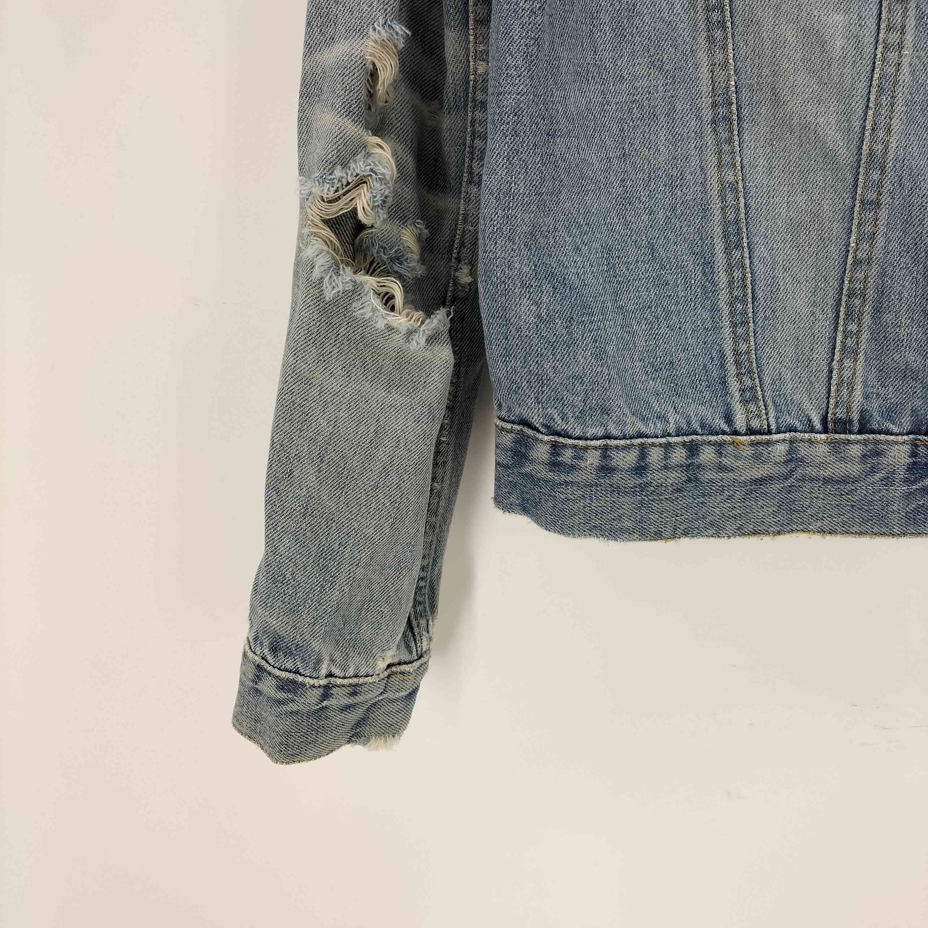 [本人期] HL SANDED DENIM JK 本人期] HL SANDED DENIM JK