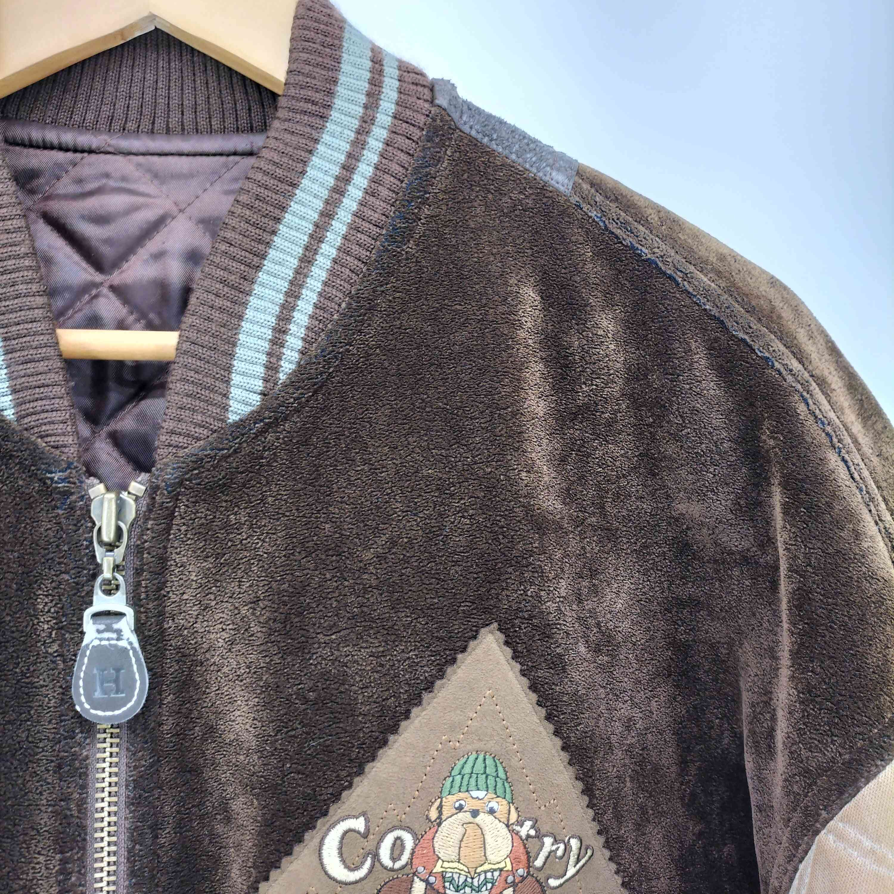 ハーディエイミス HARDY AMIES SPORT ロゴパッチ フェイクレザー