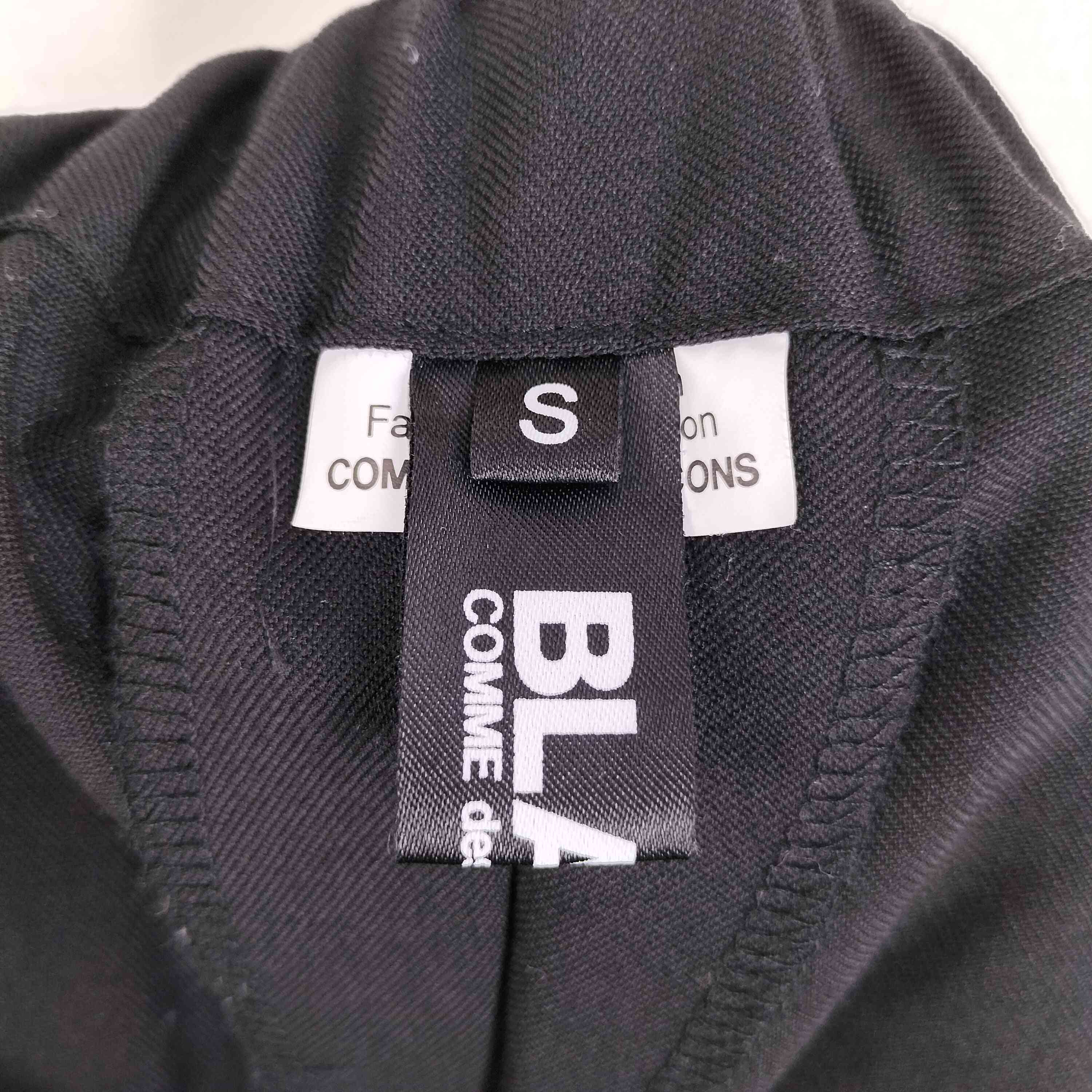 こ*む様 ブラックコムデギャルソン24AWウールジップカットオフパンツ ブラックコムデギャルソン BLACK COMME des GARCONS 24aw ウールギャバ