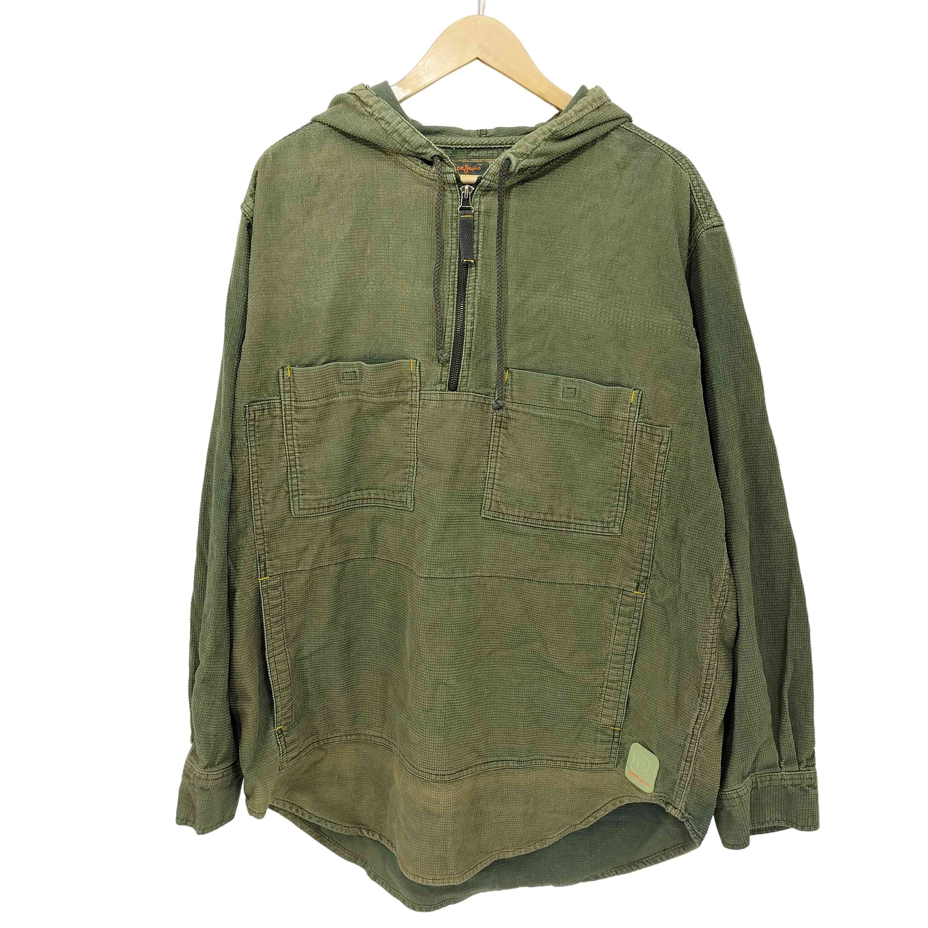 セール中！Pepe Jeans LONDON フーディーデニムジャケット 3XL ペペジーンズロンドン PEPE JEANS LONDON ジップフーディーデニム