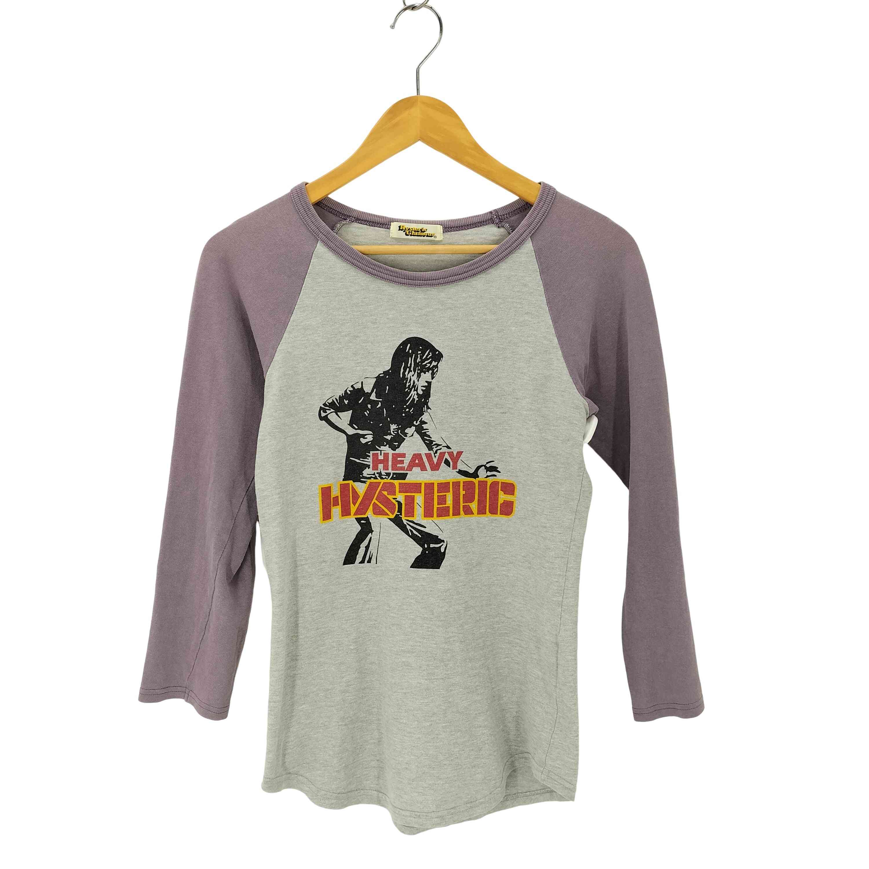ヒステリックグラマー HYSTERIC GLAMOUR プリントラグランカットソー 
