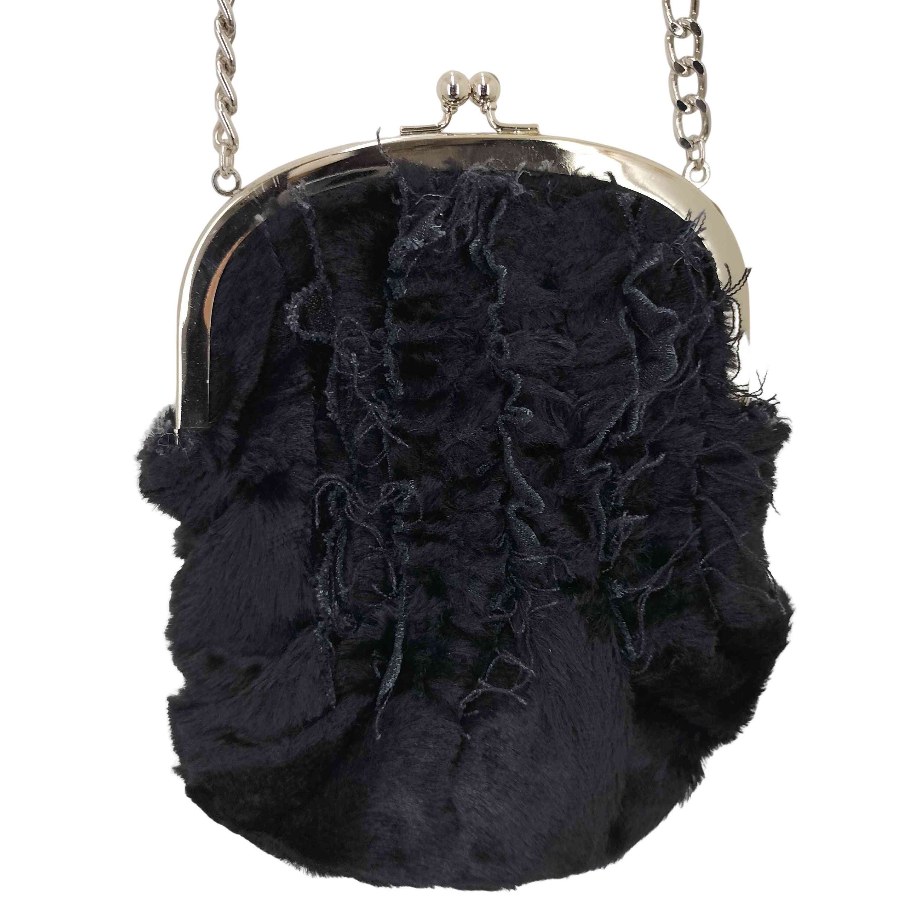 トリココムデギャルソン tricot COMME des GARCONS がま口切りっぱなし 