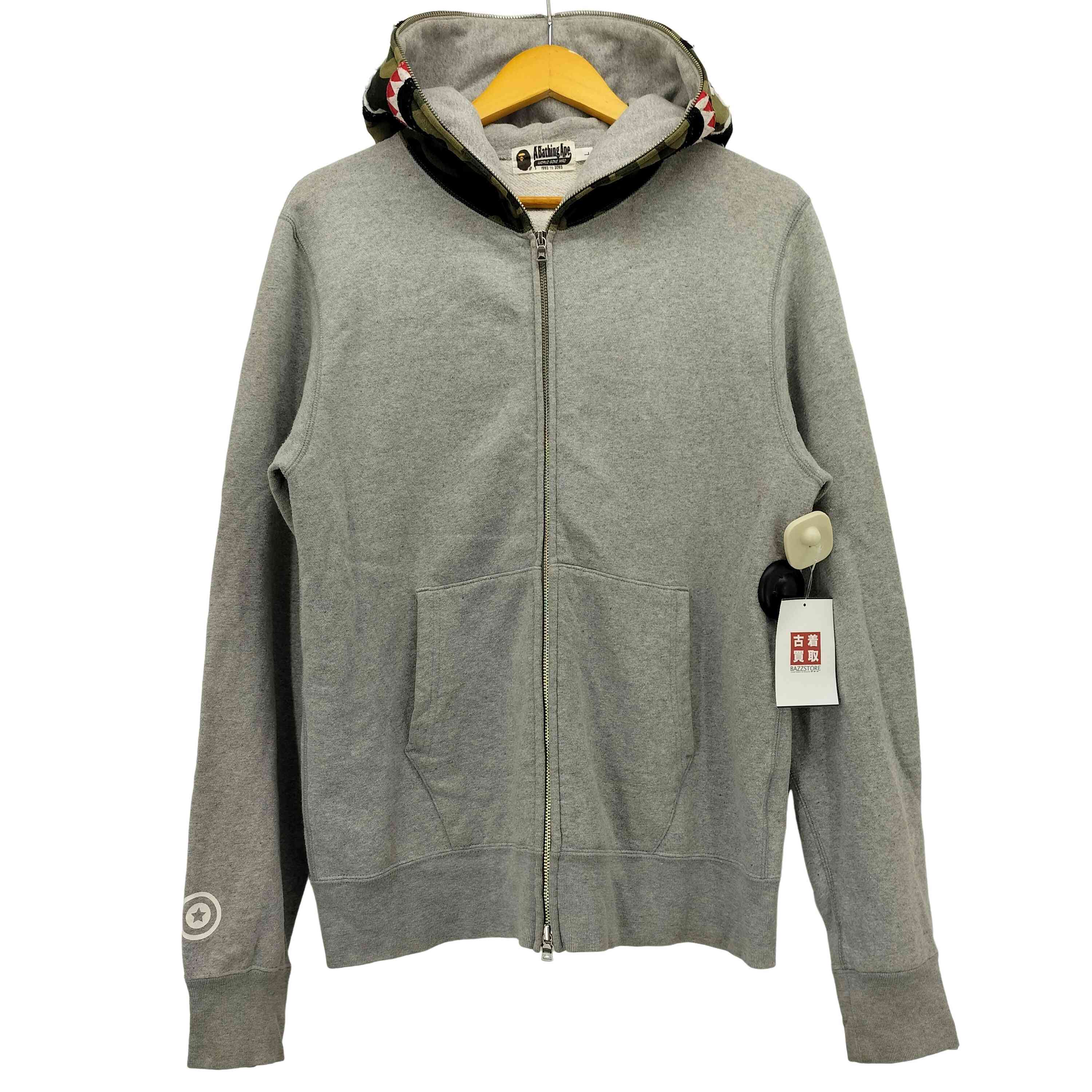 アベイシングエイプ A BATHING APE SHARK Zip HOODIE シャーク