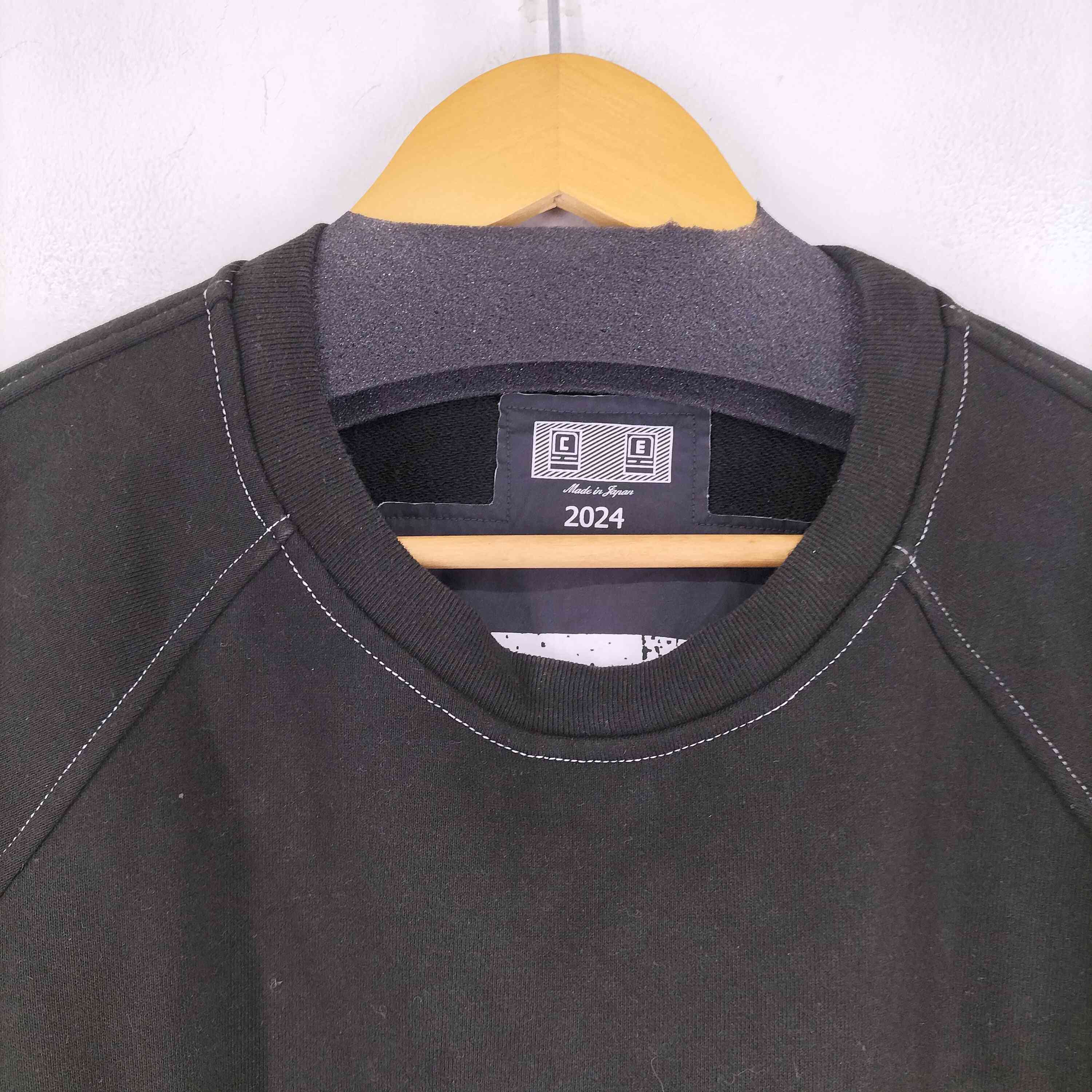 シーイー C.E 24AW MD Authorship BIG CREW NECK メンズ import：XL