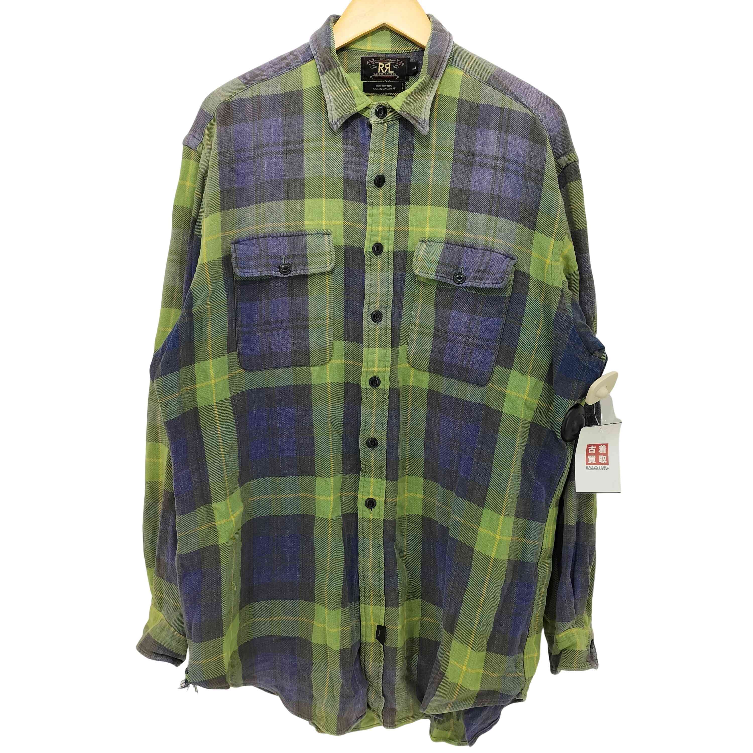 ダブルアールエルラルフローレン RRL RALPH LAUREN 90S 三ツ星タグ L/S