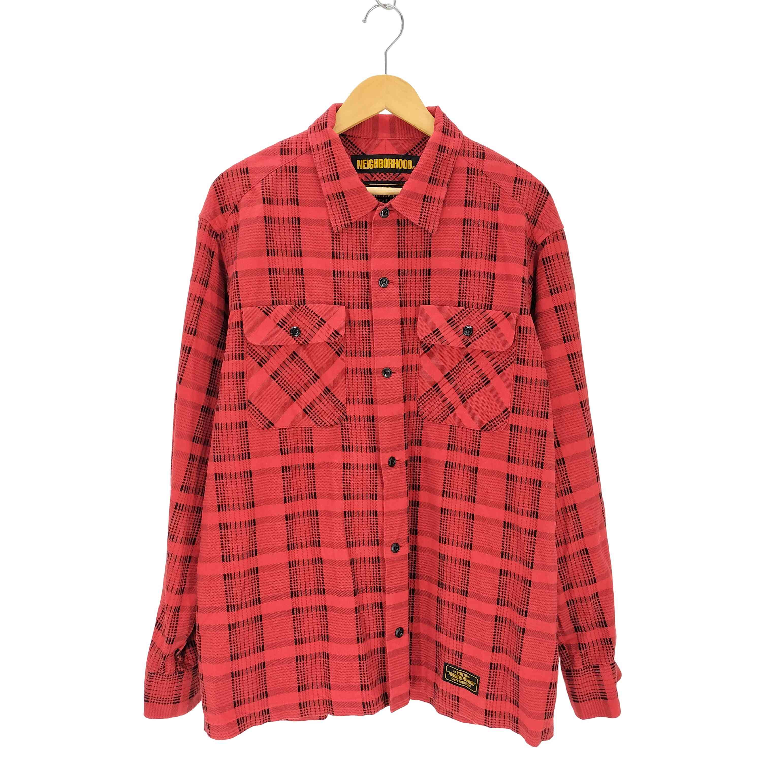 ネイバーフッド NEIGHBORHOOD 19SS B&C / C-SHIRT 両フラップ チェック 