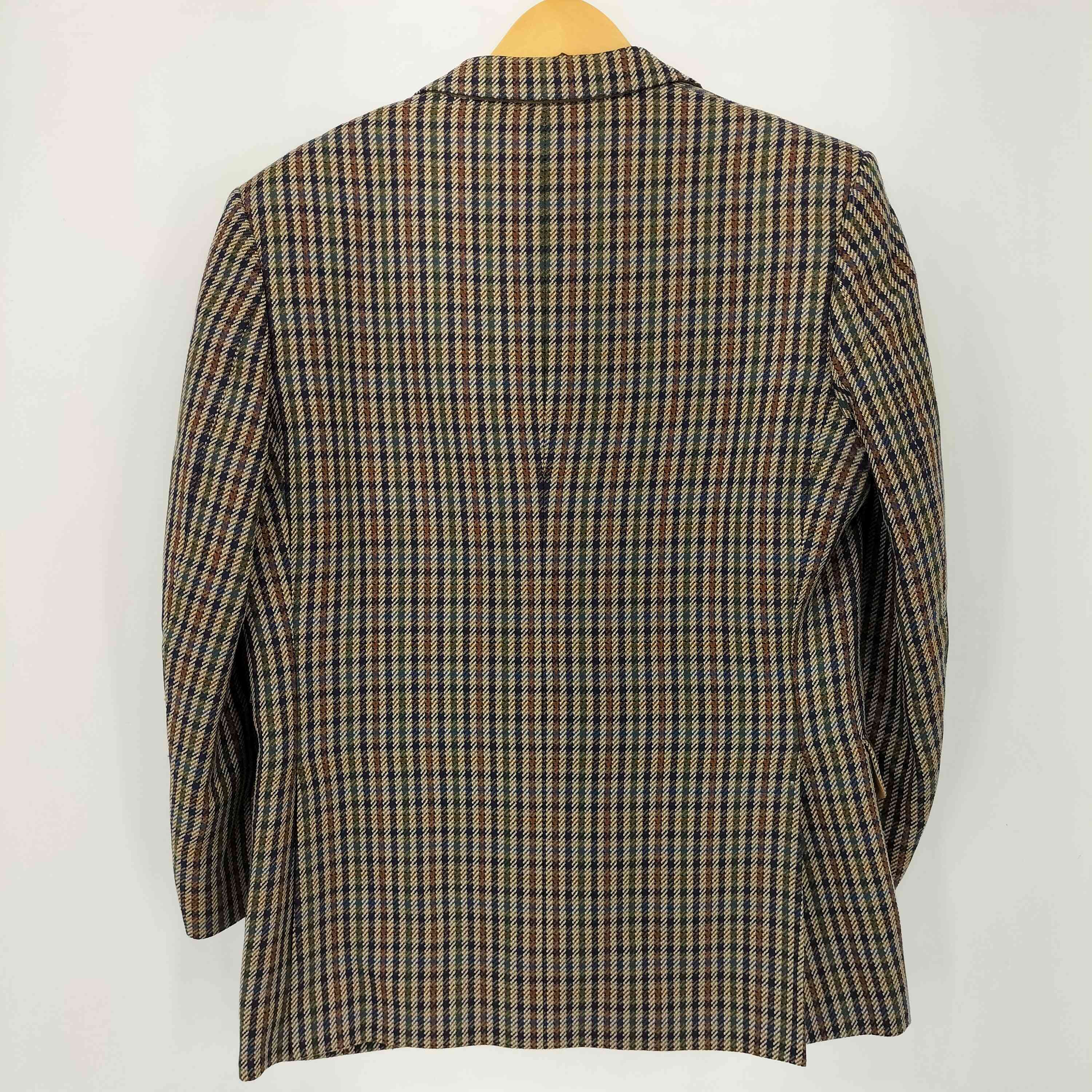 アクアスキュータム AQUASCUTUM 70~80S MADE IN ENGLAND チェック 