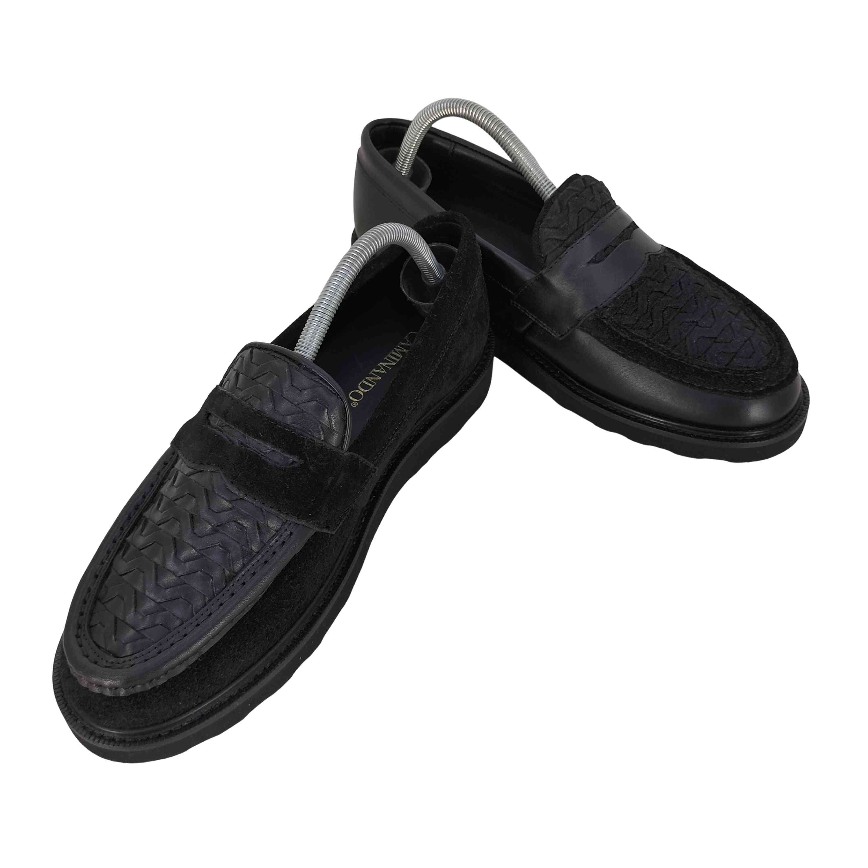 Smokey Joe's 80S~90S ツータック ストライプ ワイドスラックス メンズ