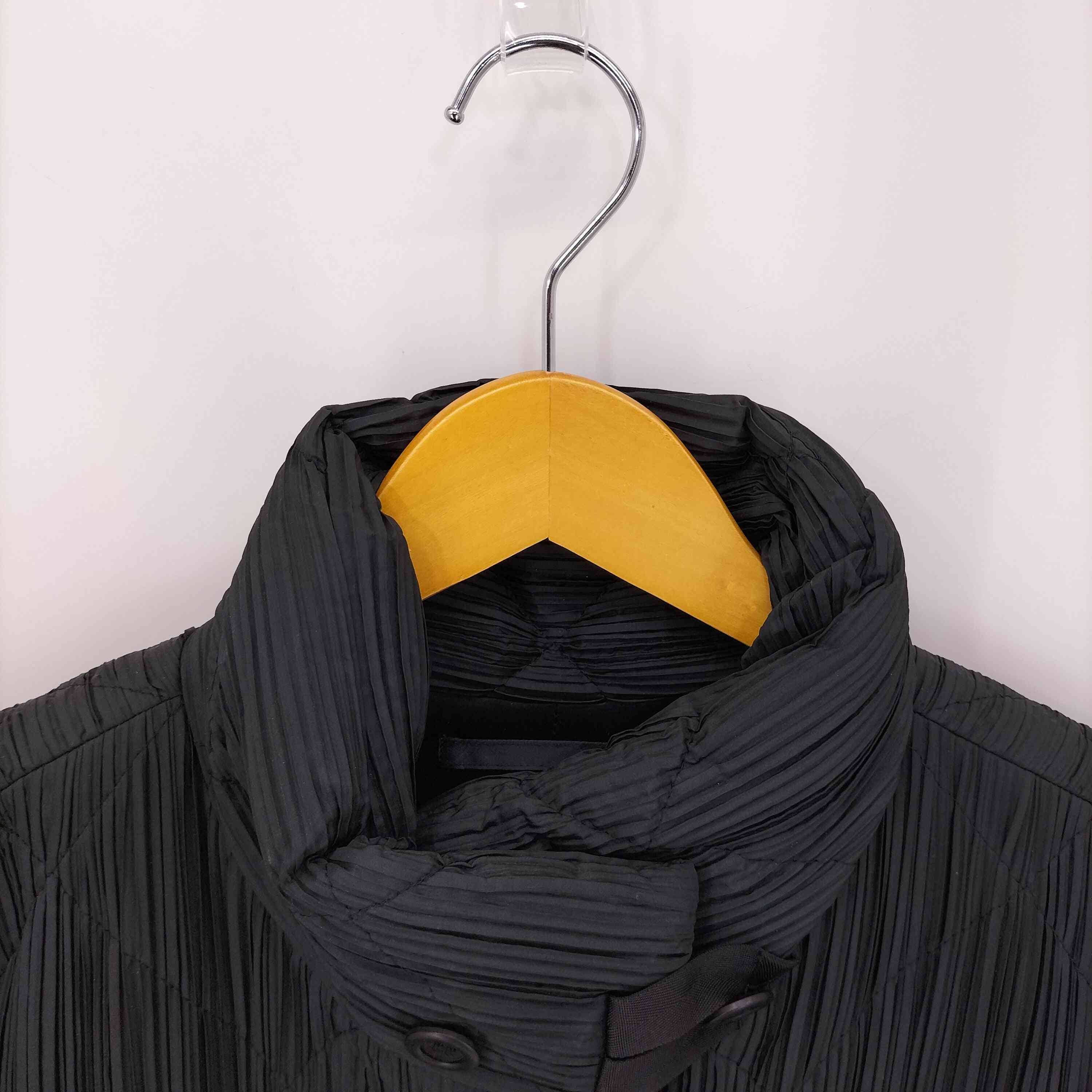 イッセイミヤケ 90S 94AW 銀タグ ポリエステルプリーツパデットコート イッセイミヤケ ISSEY MIYAKE 90S 94AW 銀タグ ポリエステルプリーツパ