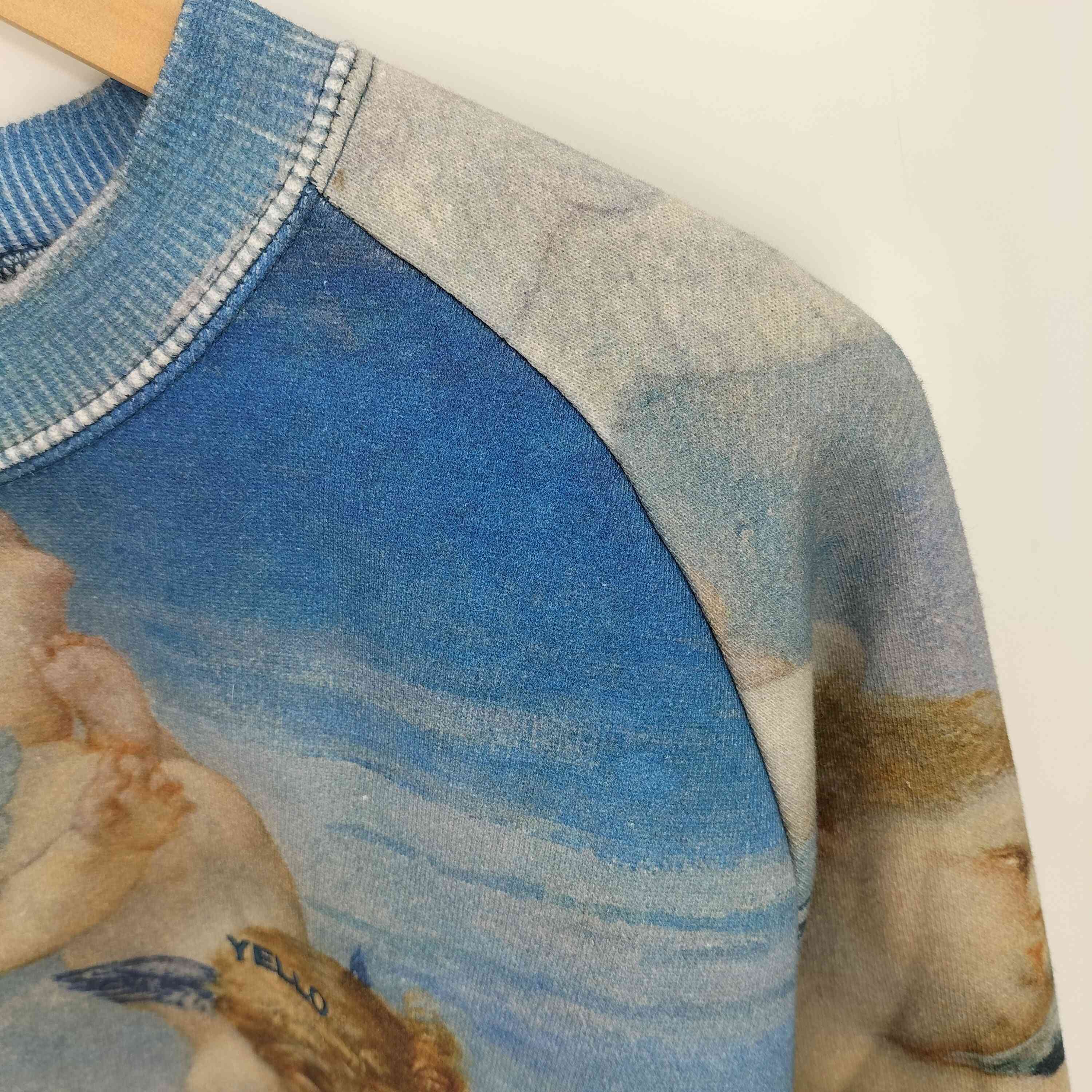 イエロー YELLO TEH BIRTH OF VENUS 1863 プリント スウェット