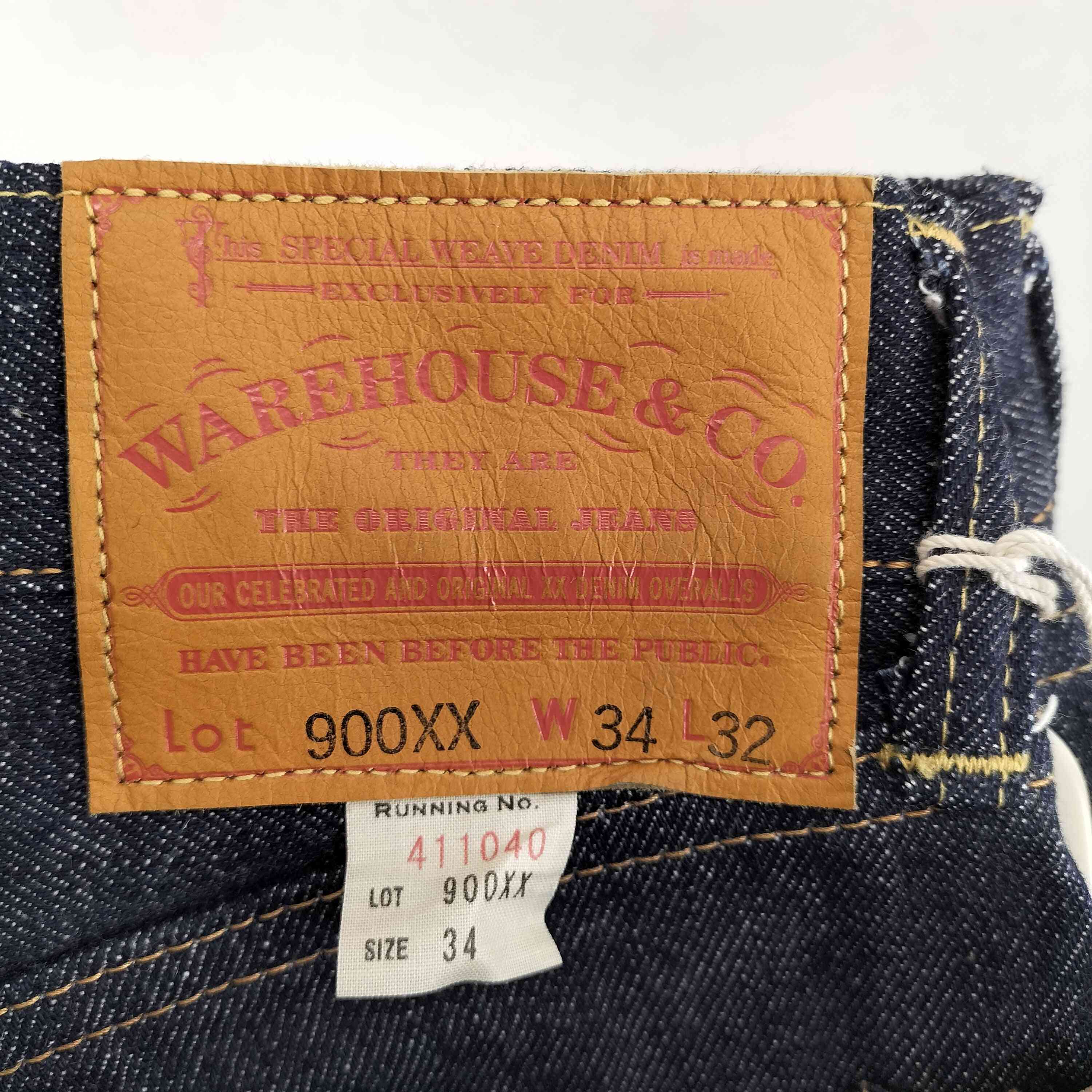 【出品本日まで】WAREHOUSE ウエアハウス 900XX W34 ウエアハウス WAREHOUSE Lot 900XX ストレートデニムパンツ