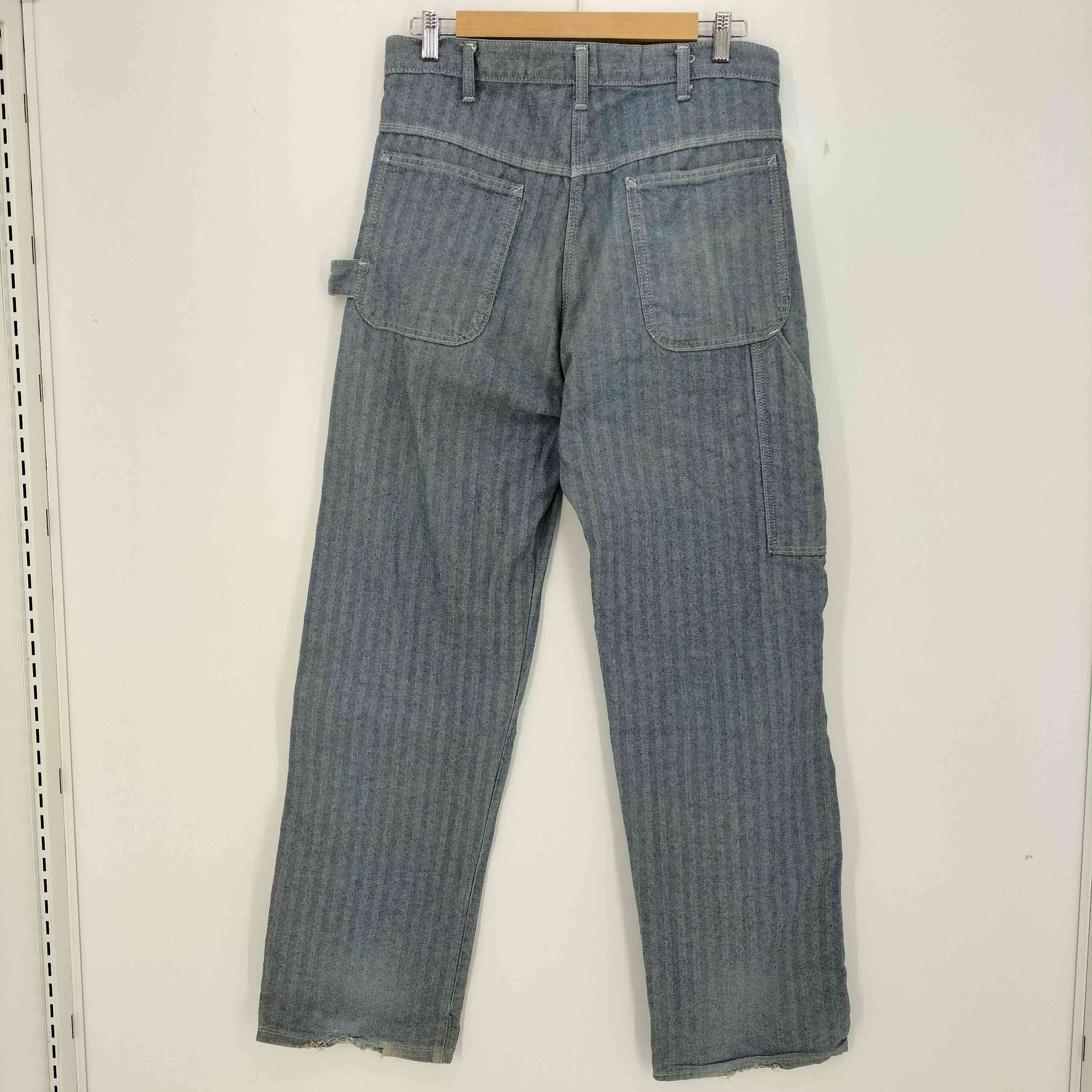 USA製 POINTER ポインター ヘリンボーン ペインターパンツ W34 ポインター POINTER USA製 ヘリンボーン ペインターパンツ