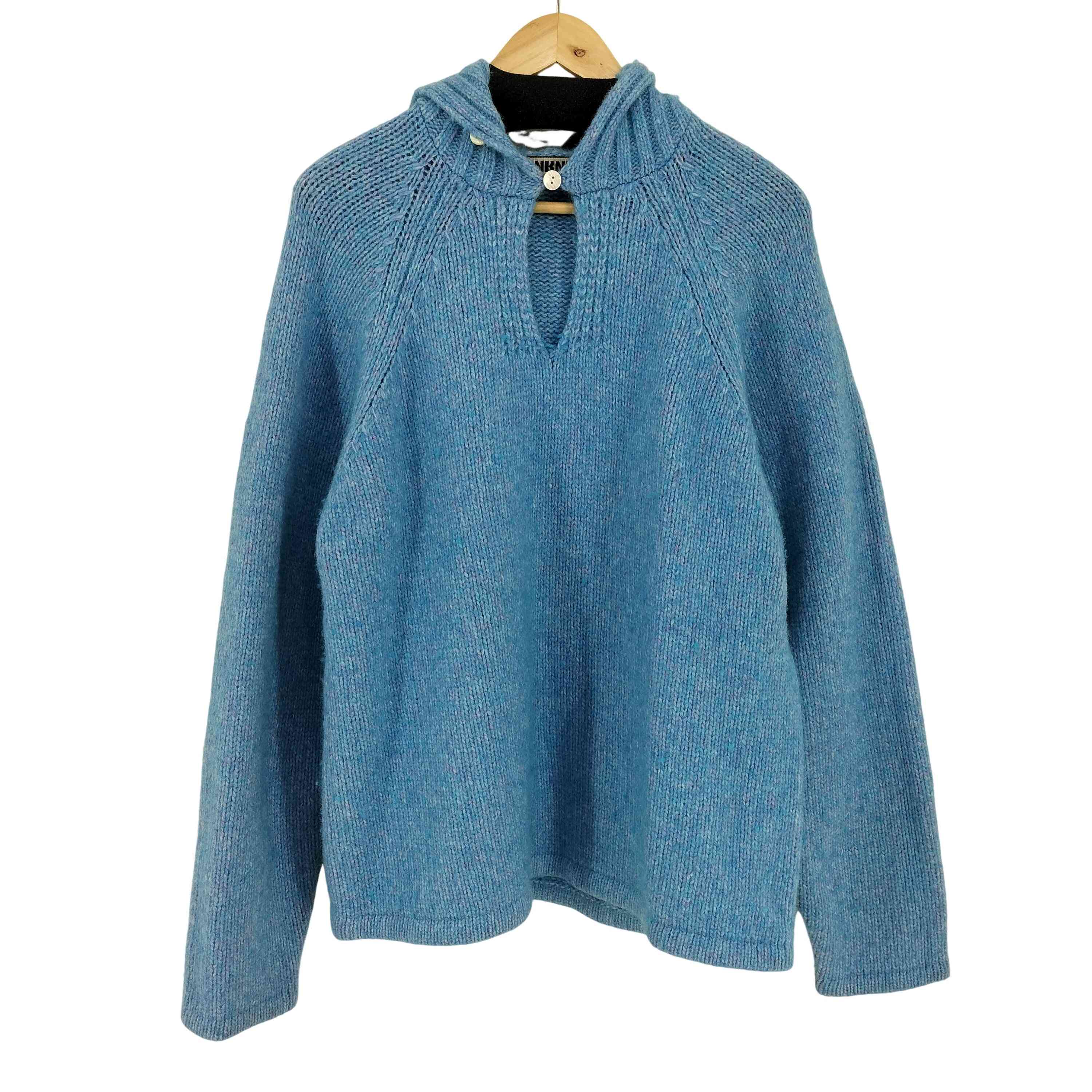 NKNIT camel mix hooded KNIT レディース – ブランド古着買取販売