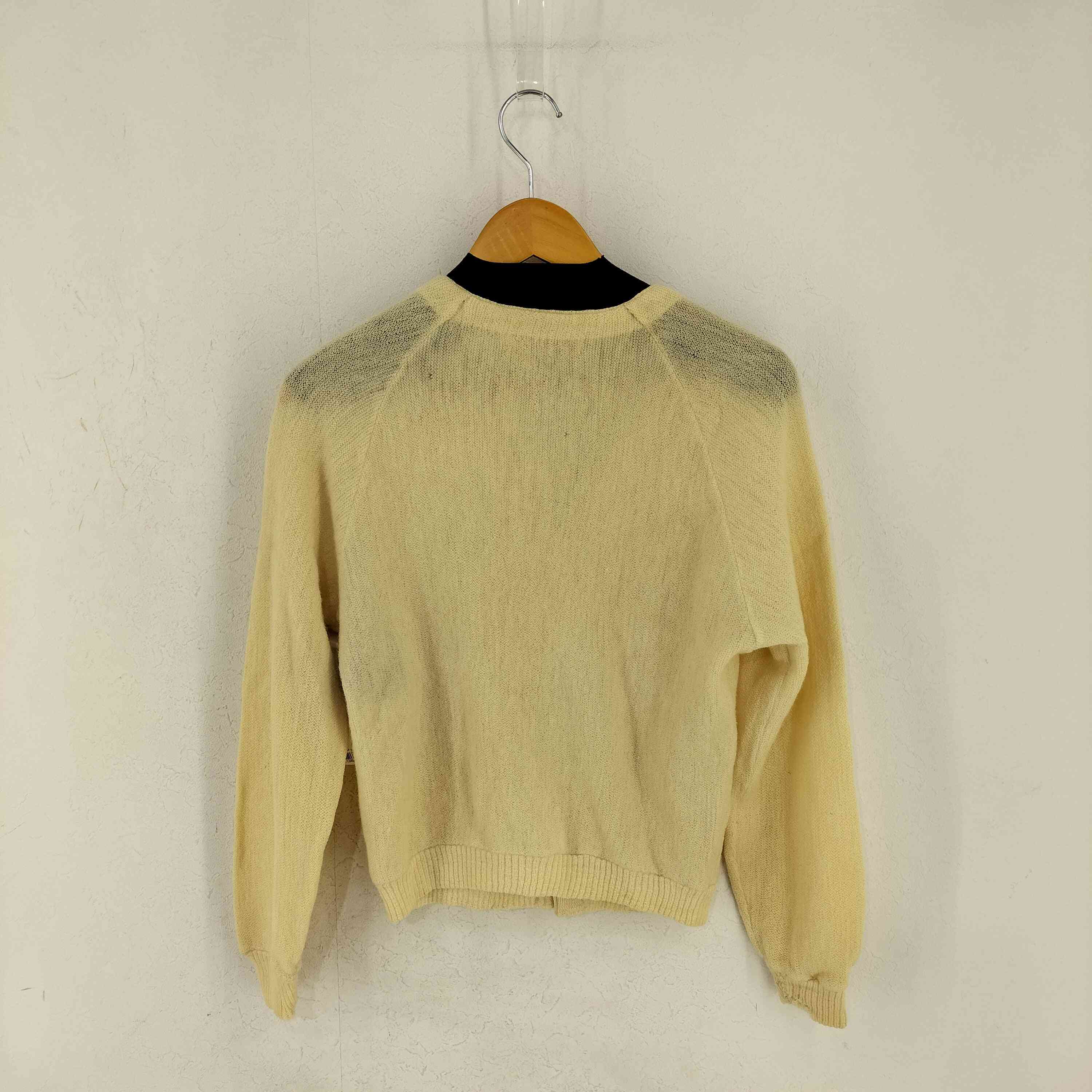 jantzen(ジャンセン) カナダ製 ウールモヘアアルパカ カーディガン