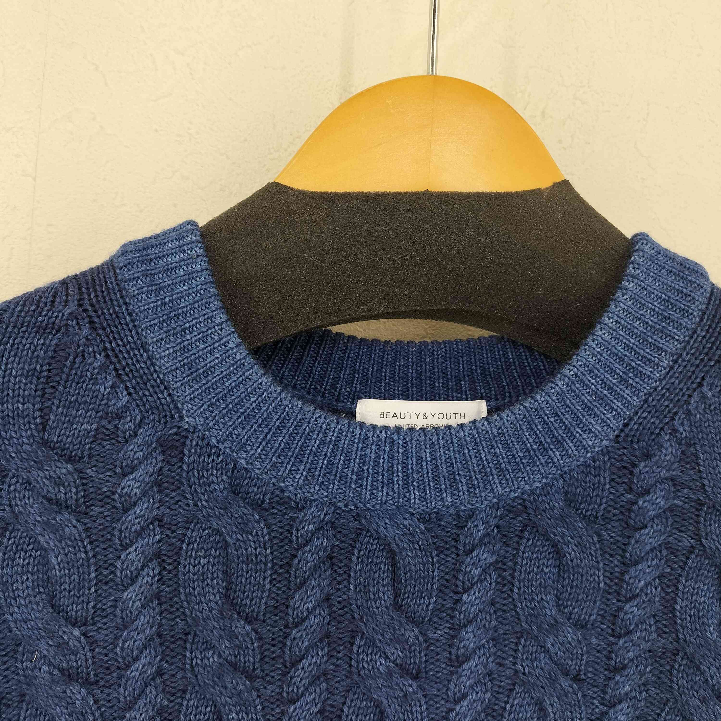 ロク ビューティー＆ユース ユナイテッドアローズ ウール ケーブルニットセーター UNITED ARROWS LTD. OUTLET｜ケーブルニットプルオーバー
