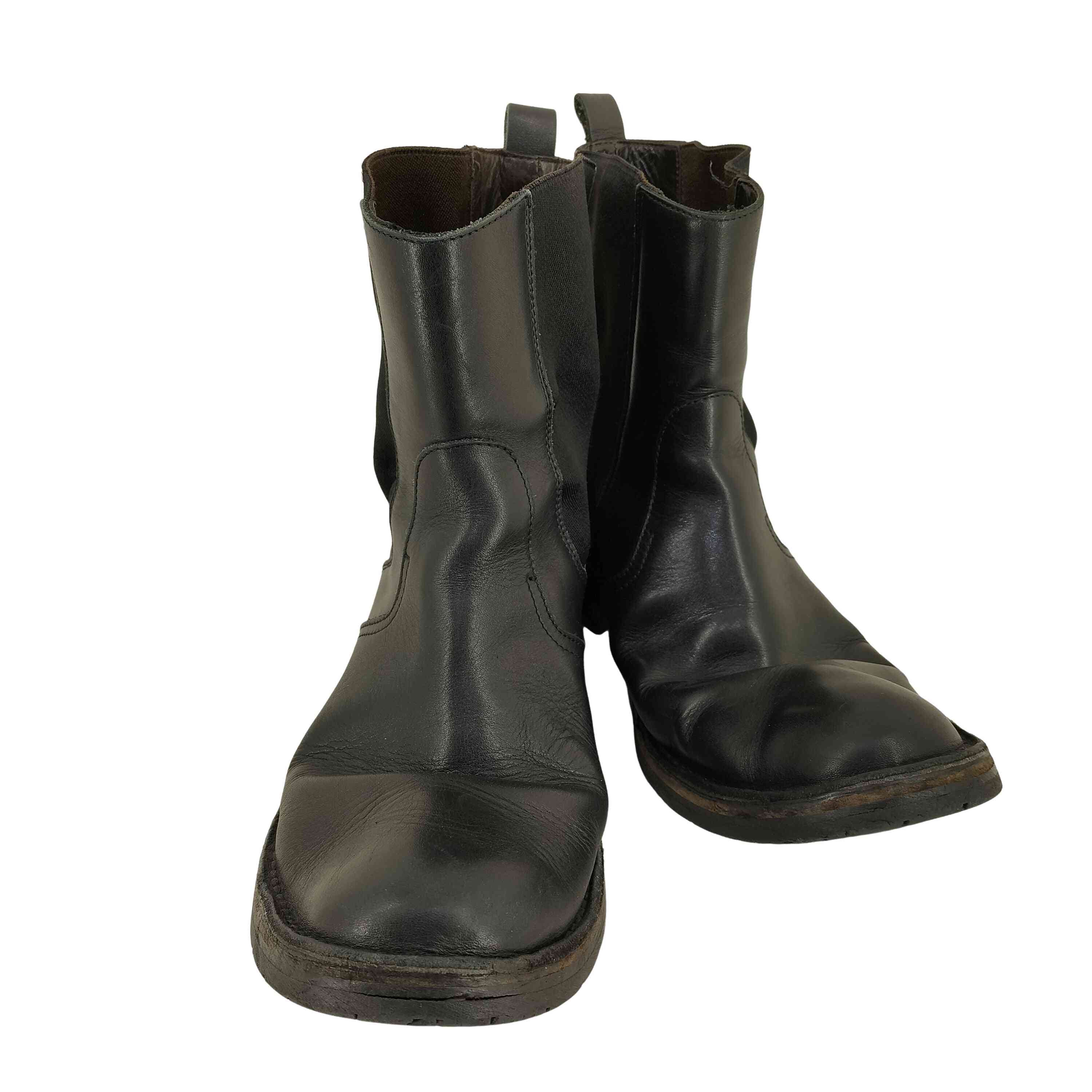 yohji yamaoto pourhomme　サイドゴアブーツ　41　イタリア yohjiyamaoto pourhommeサイドゴアブーツ41イタリア