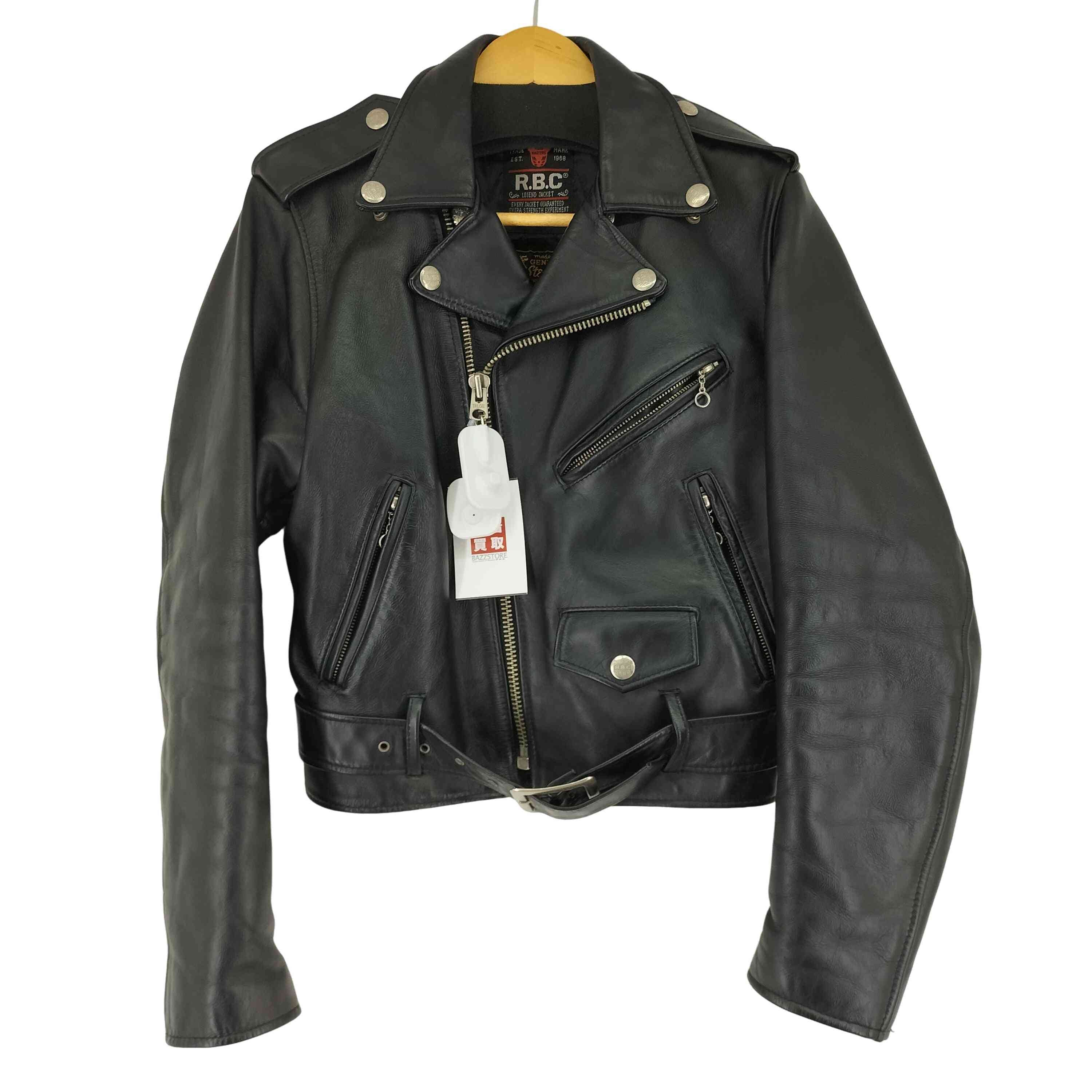 【貴重】R.B.C. ライダースジャケット R.B.C motorcycle シングルライダースジャケット34（R.B.C
