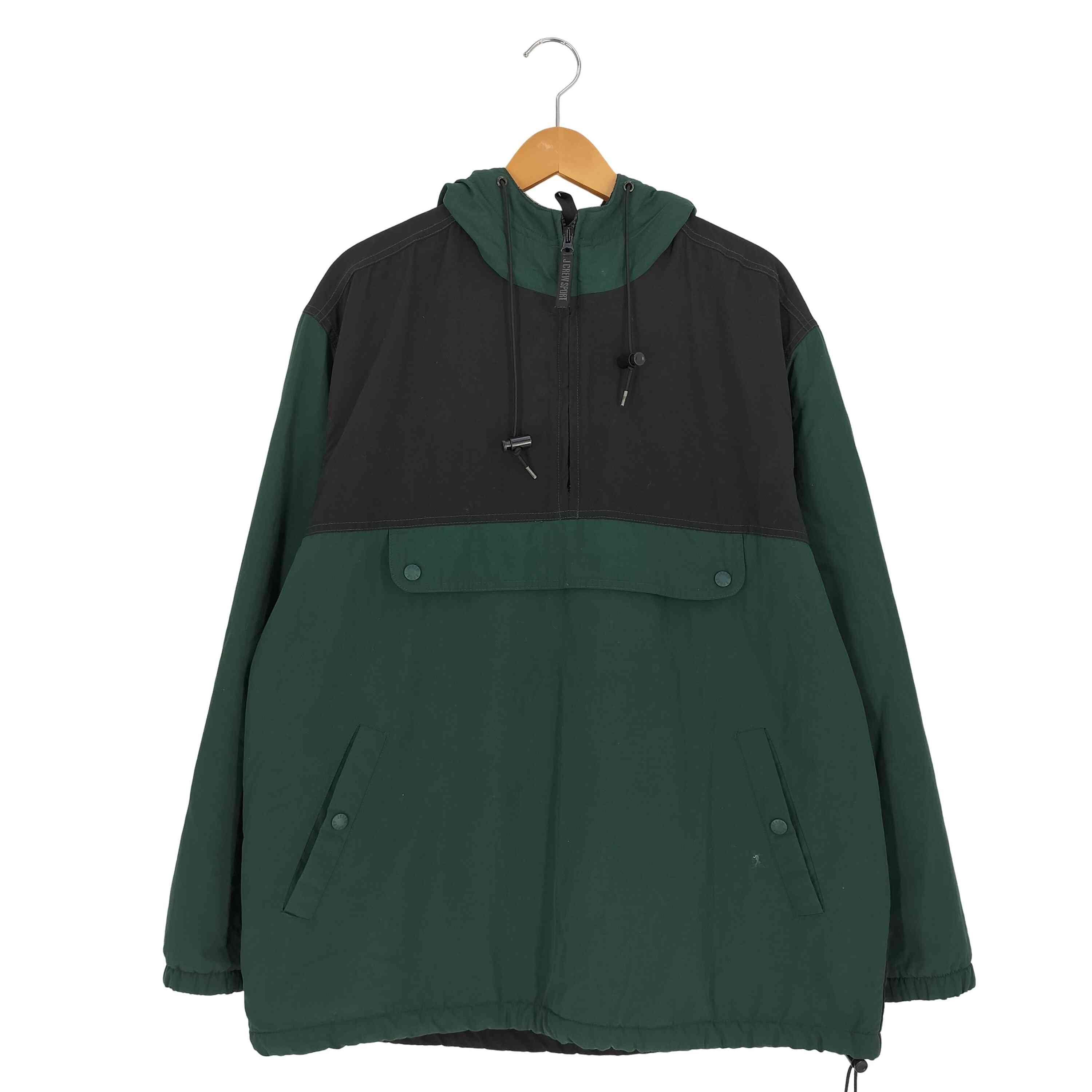 90sジェイクルー/ナイロンシェル中綿入りフリースライナー/アノラックパーカー 楽天市場】90s USA製 J CREW フリース ライナー付き ナイロン