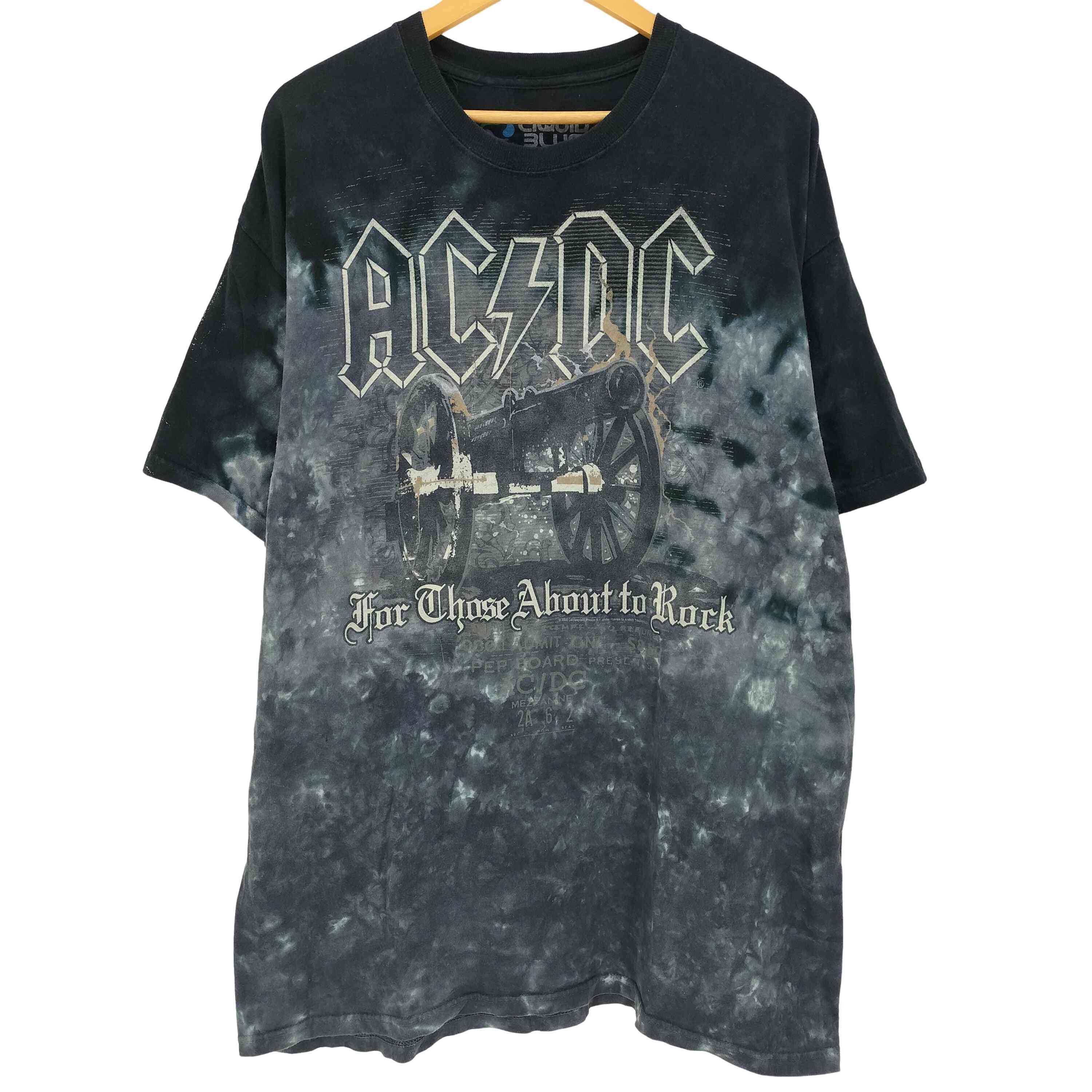 リキッドブルー LIQUID BLUE For Those About Rock タイダイ バンドT 