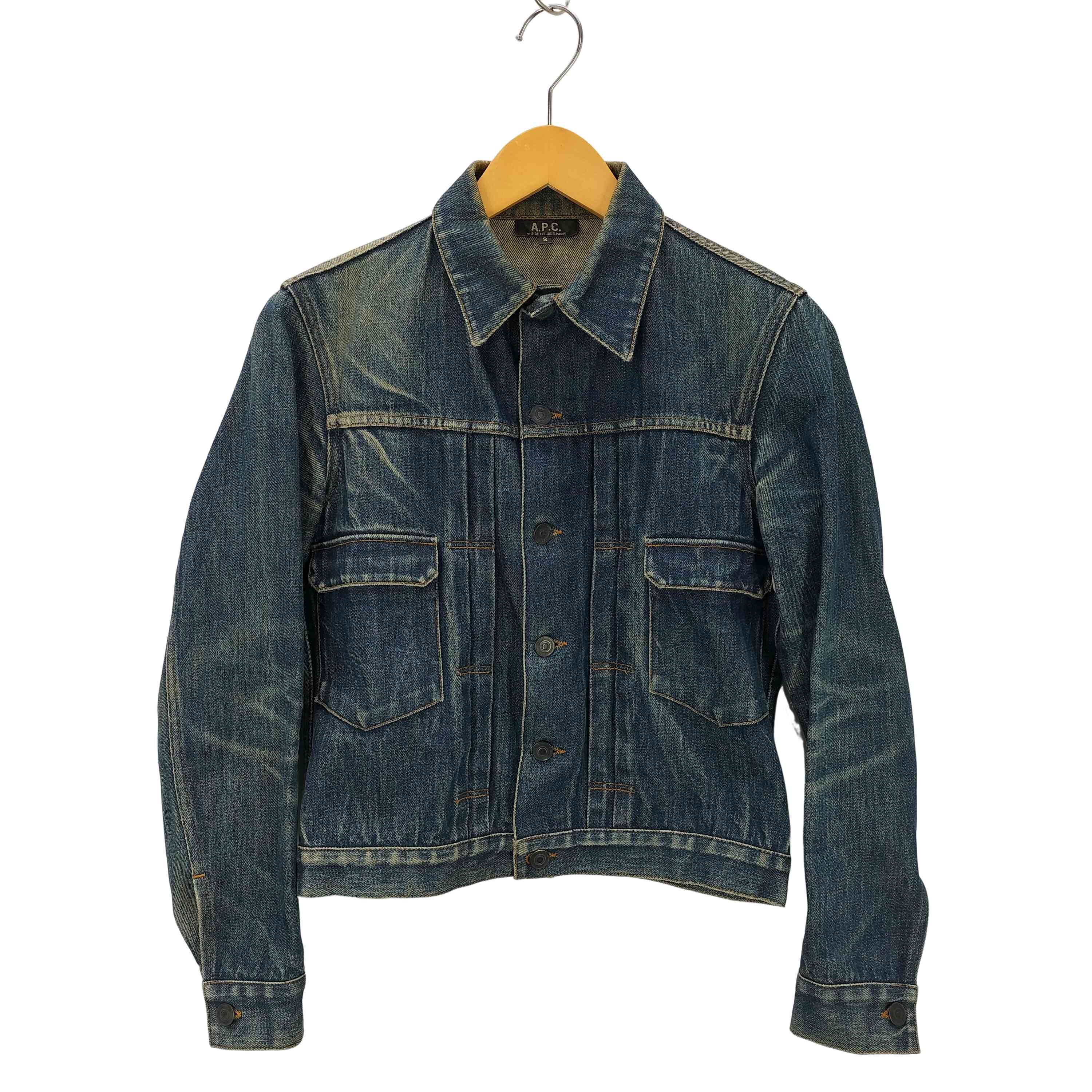 アーペーセー A.P.C. 2ND 短丈 デニムジャケット レディース JPN：S 