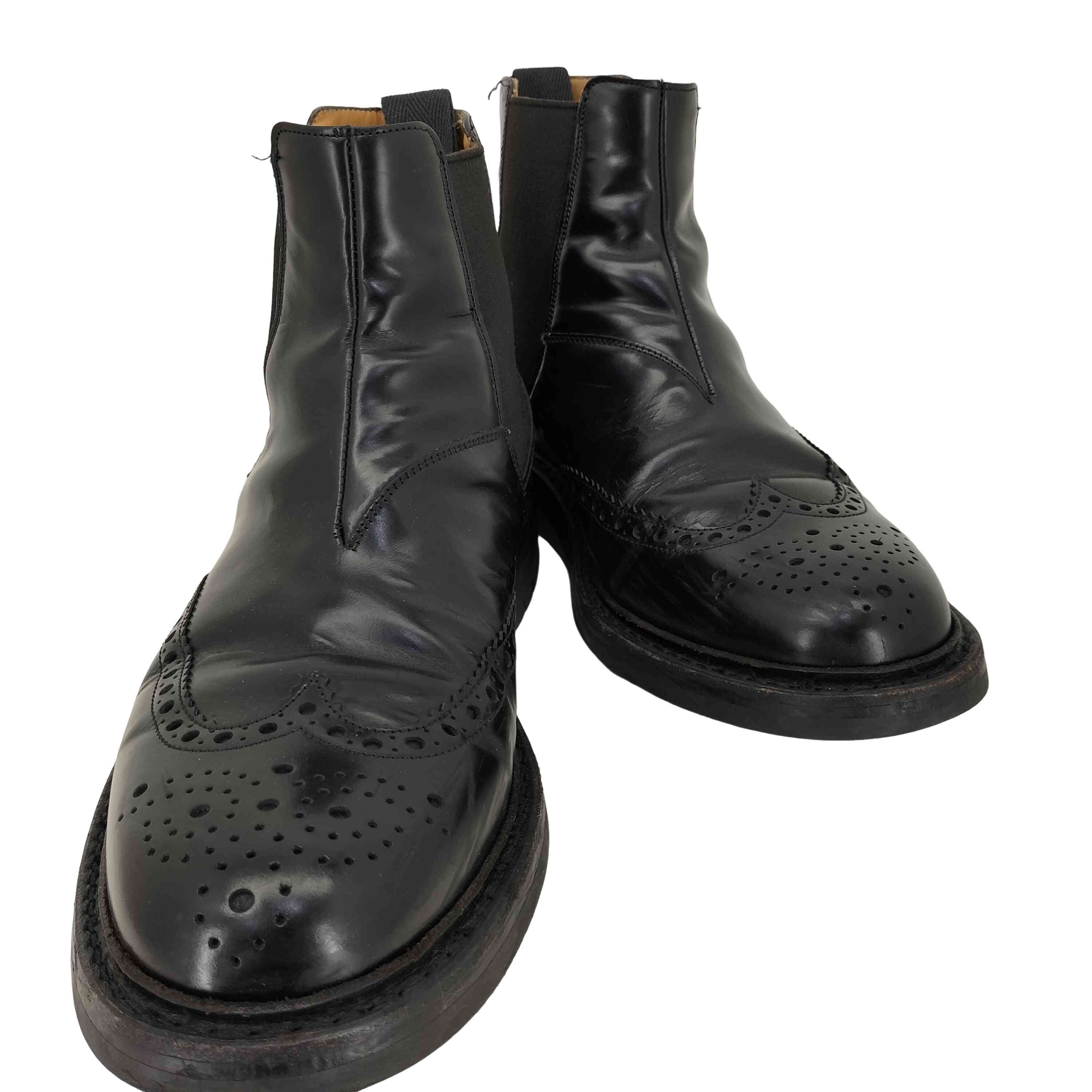 チャーチ churchs KETSBY ウィングチップ サイドゴアブーツ メンズ 75G