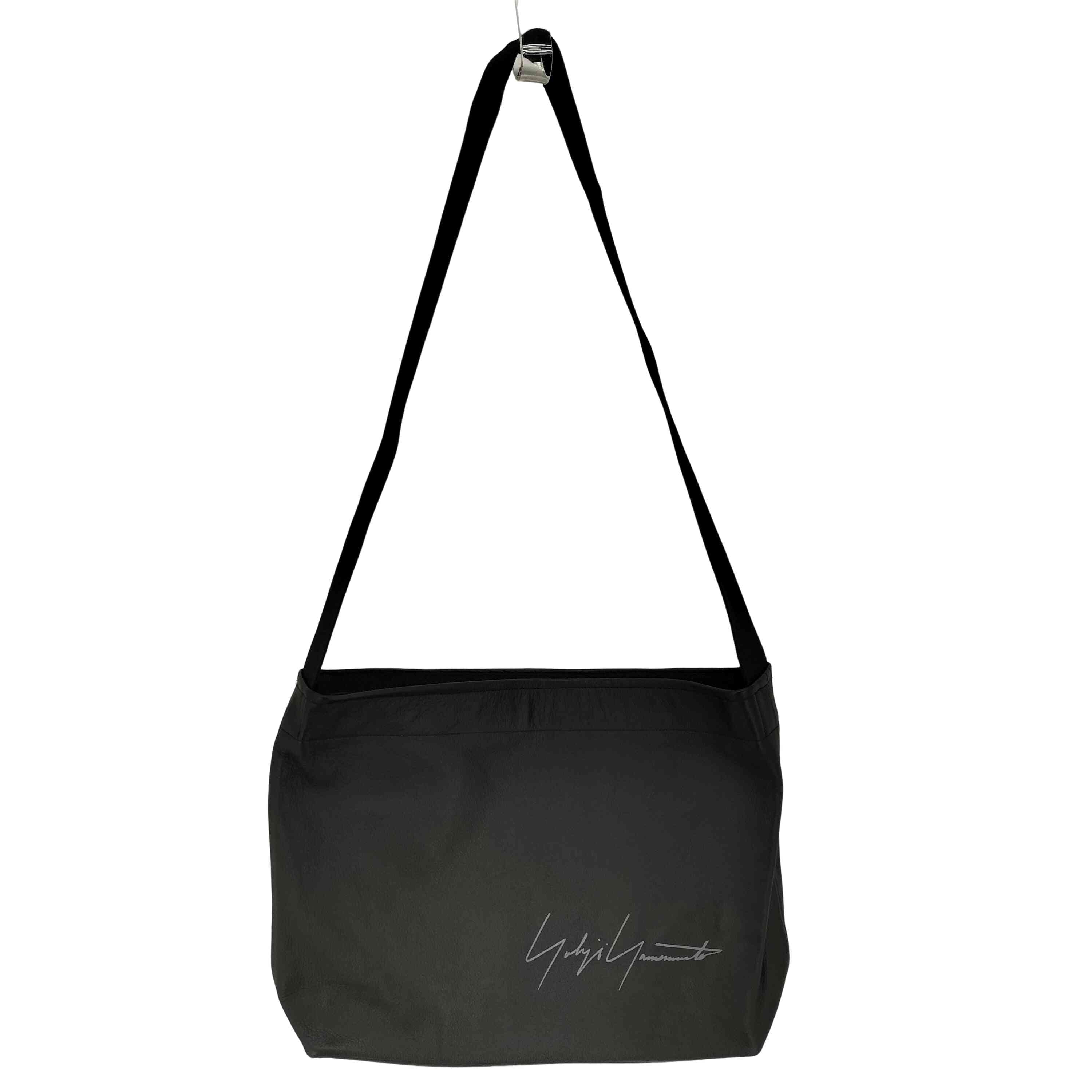 ヨウジヤマモト Yohji Yamamoto NOVELTY LEATHER CROSSBODY BAG メンズ
