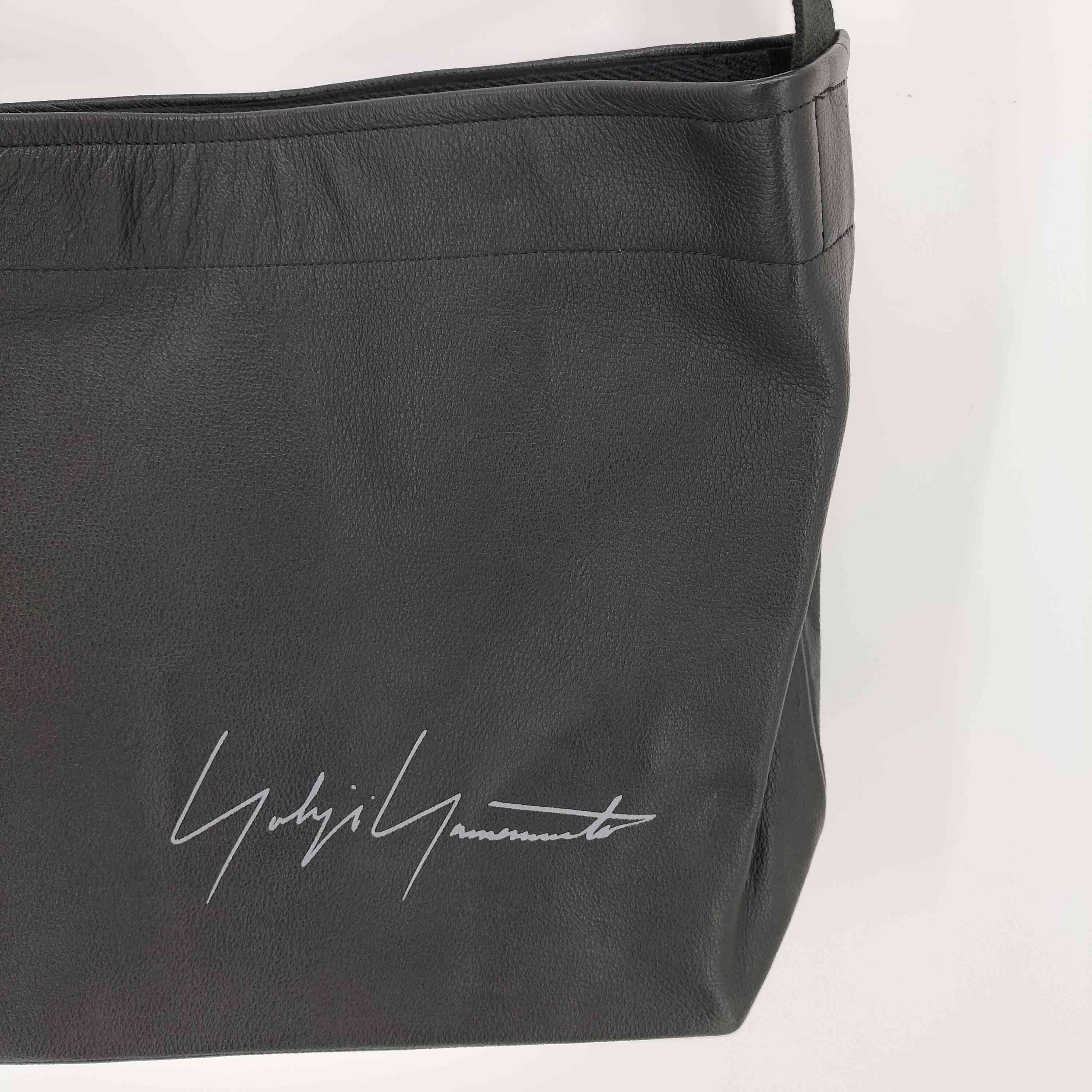 ヨウジヤマモト Yohji Yamamoto NOVELTY LEATHER CROSSBODY BAG メンズ