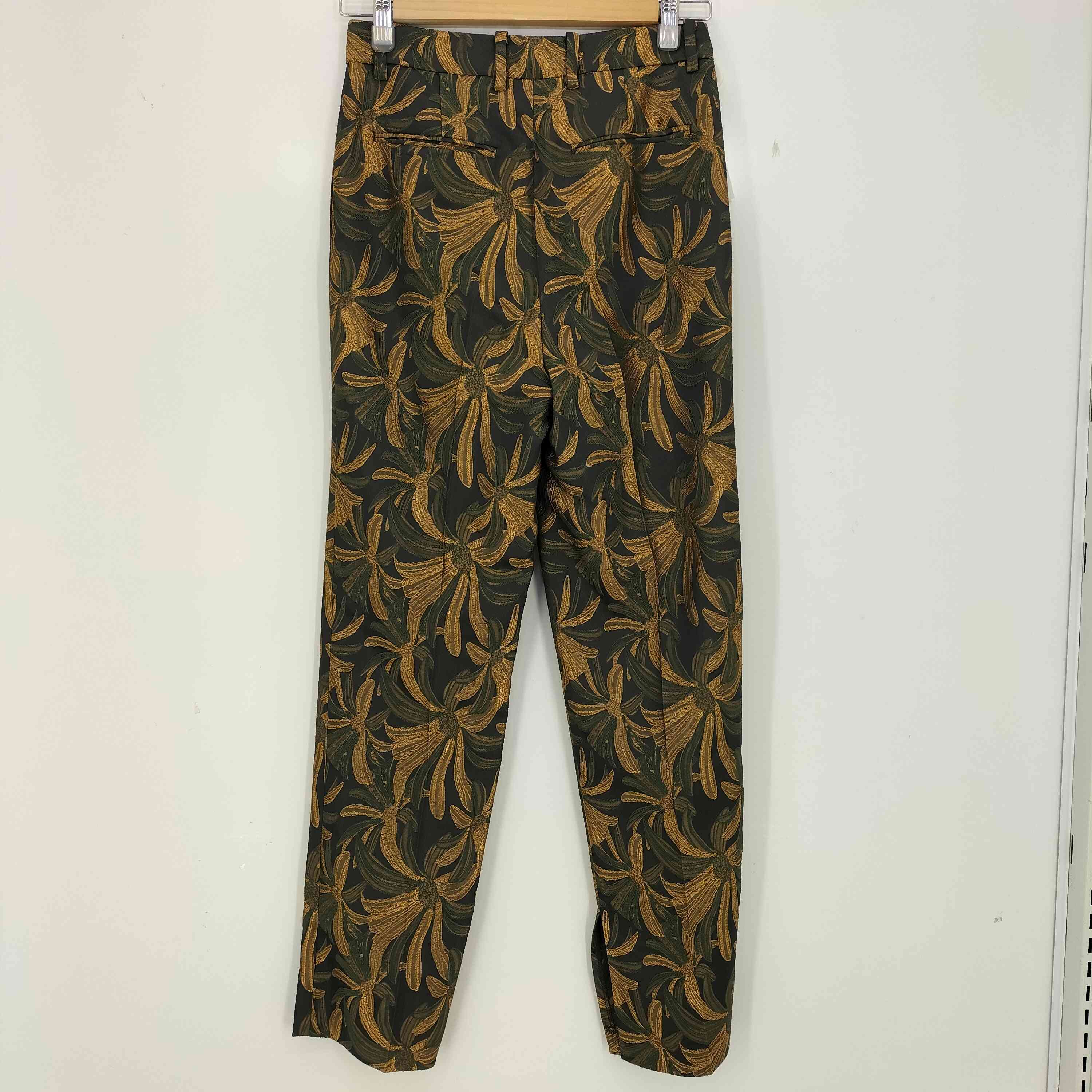 TODAYFULジャガードスリットトラウザーズ　サイズ38 TODAYFUL - 【美品】TODAYFUL ジャガードスリットトラウザーズ