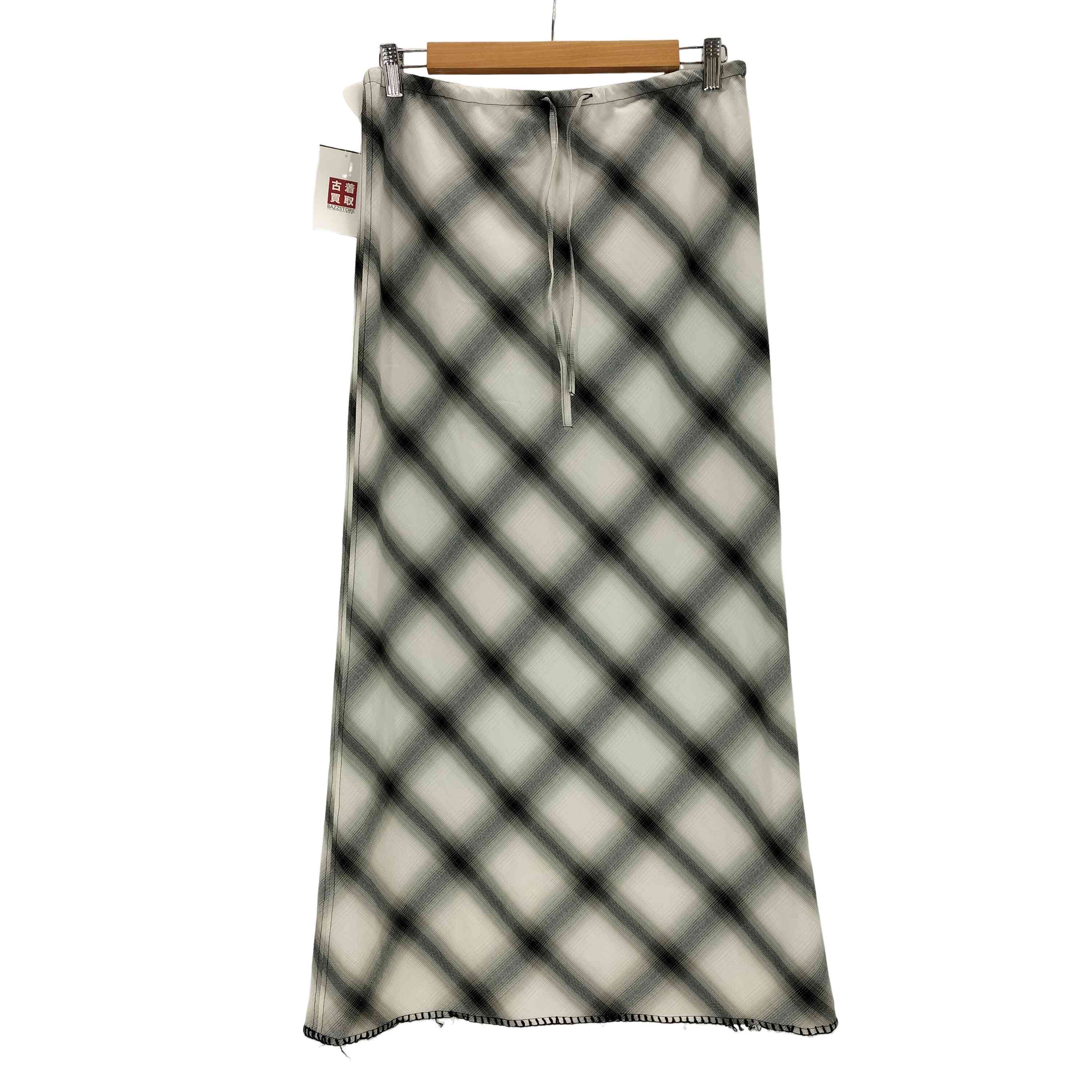 スカート CREDONA OTHELLO OMBRE CHECK LONG SKIRT CREDONA（クレドナ）の「OTHELLO OMBRE CHECK LONG SKIRT