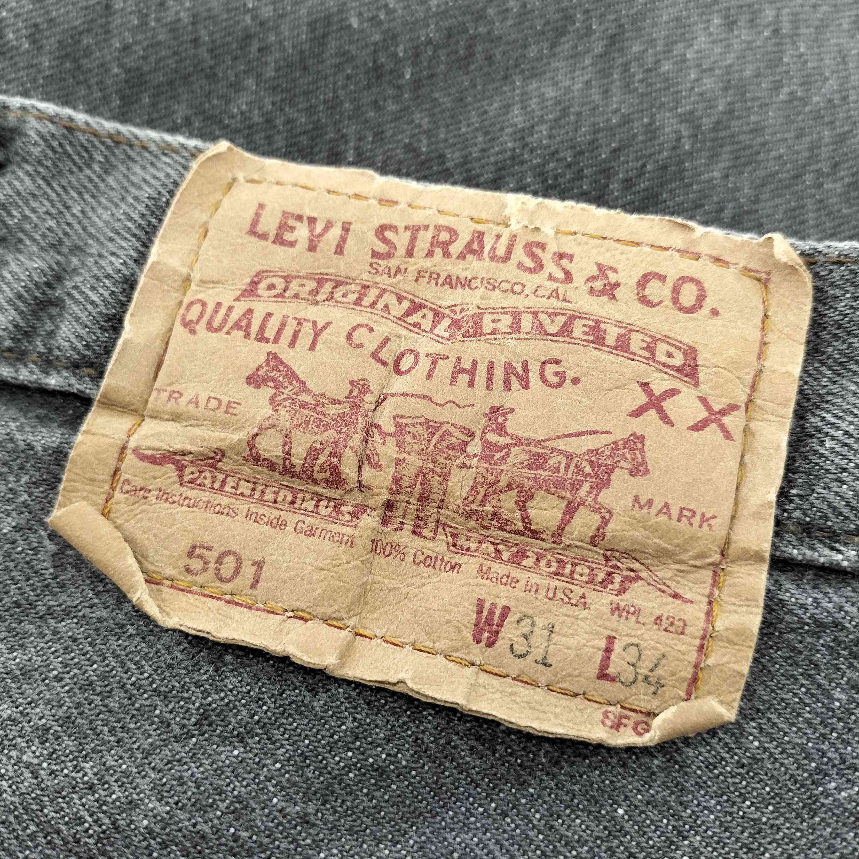 リーバイス 501 USA製 80s ハチマル ビンテージ 520刻印 エルパソ リーバイス Levis 80S USA製 501 ボタン裏 520 刻印 エルパソ工場