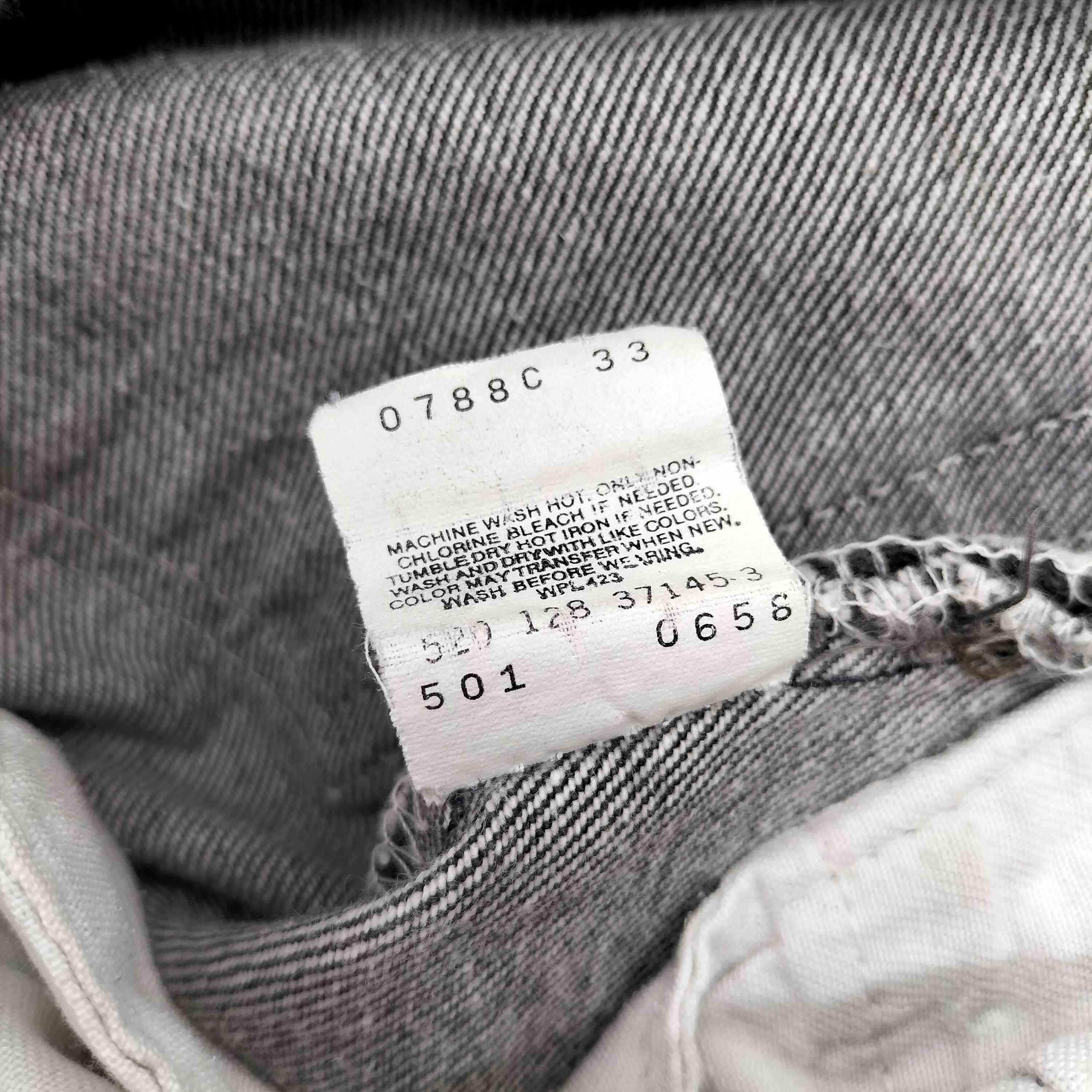 リーバイス Levis 80S USA製 501 ボタン裏 520 刻印 エルパソ工場