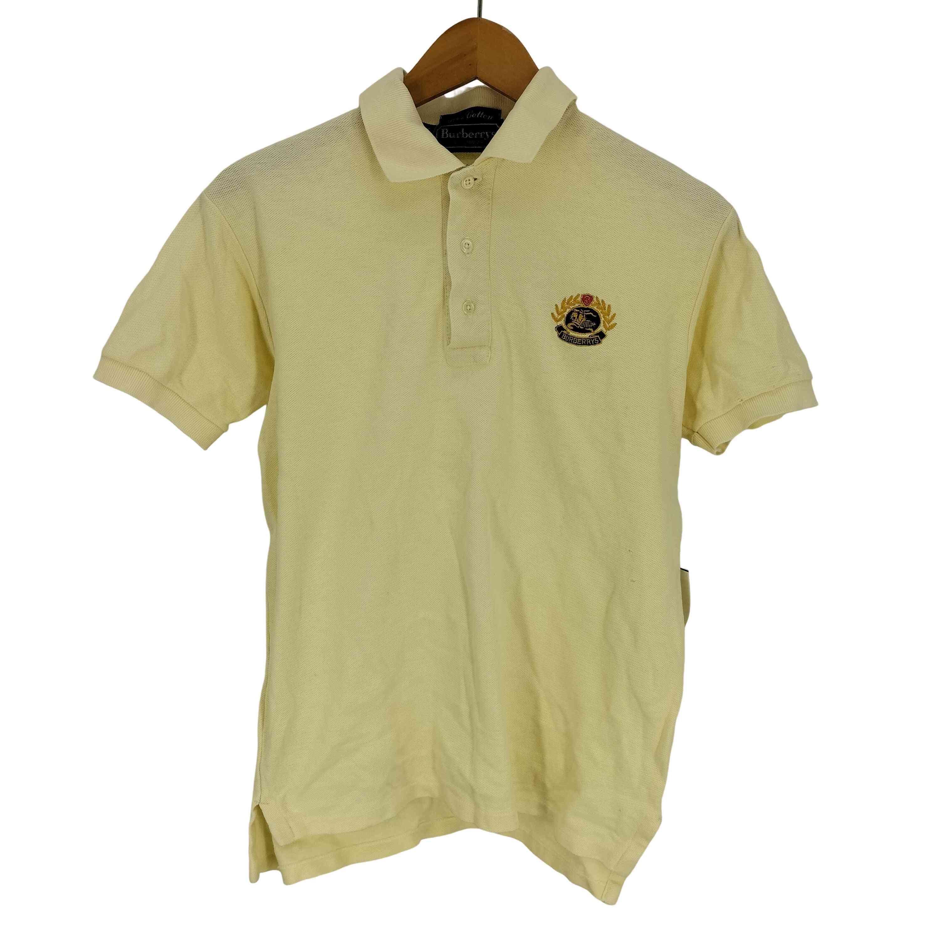 90's イングランド製 Burberrys S/S Polo Shirt / バーバリー