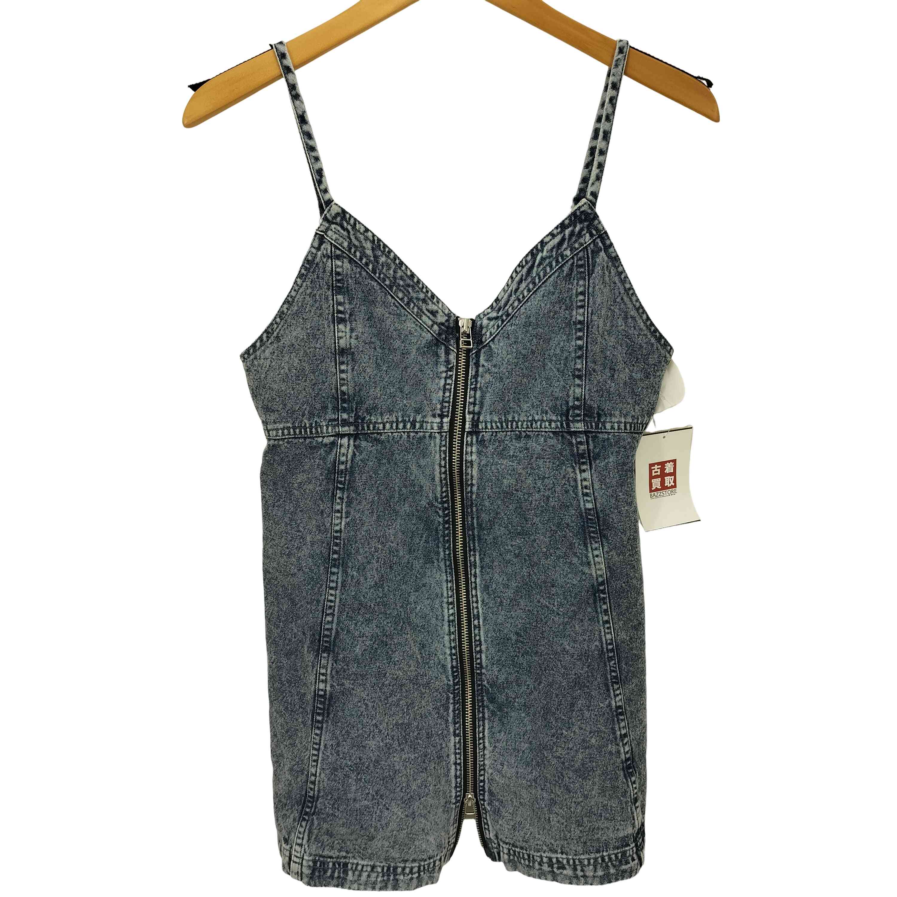 【新品未使用】JEANASIS フロントジップキャミ JEANASIS（ジーナシス）の「【完全受注生産】front zip cami