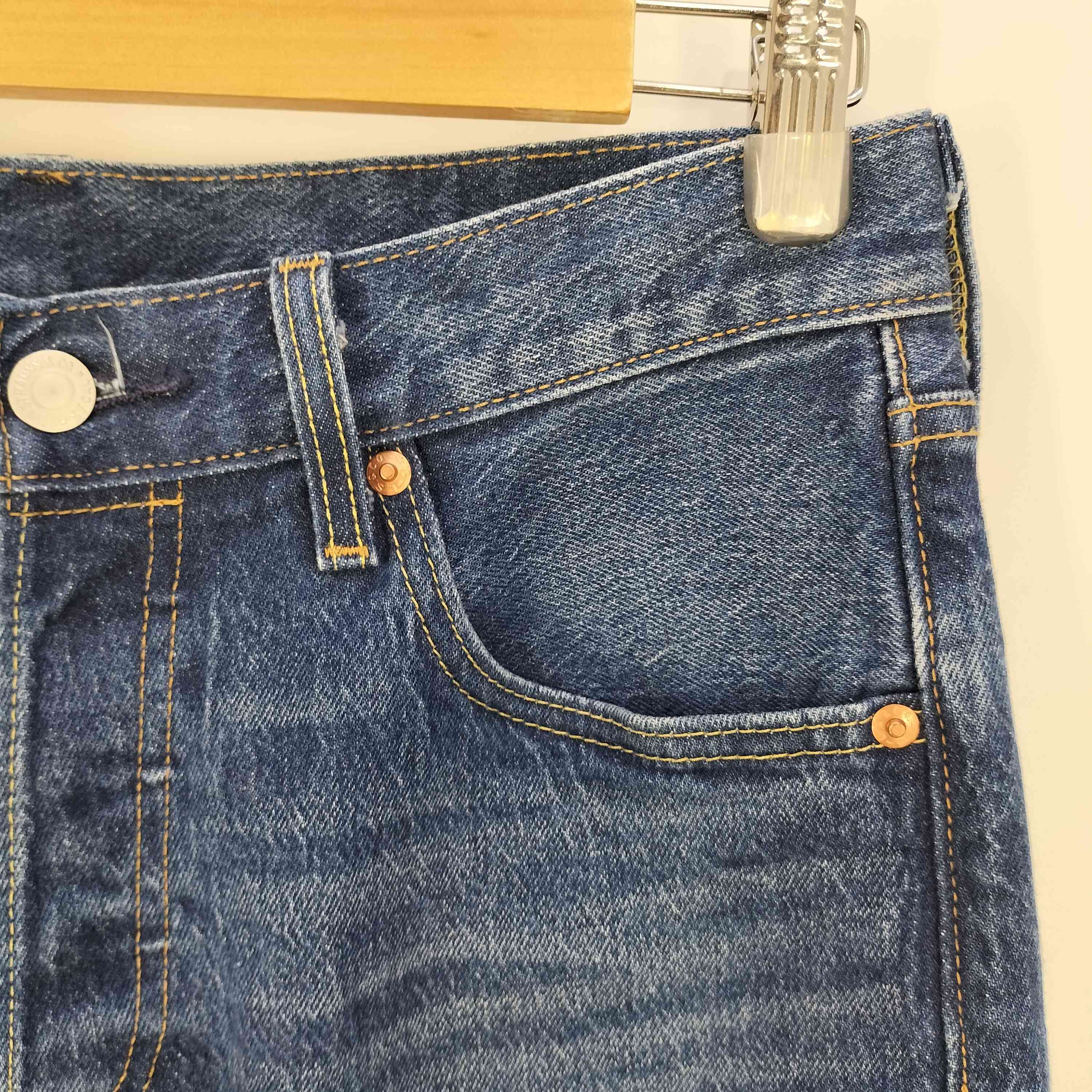 ✴️ゆぅくん✴️リーバイス◆ボタン裏522 ケアタグ◆Levis◆激レア Levi's(リーバイス) / 502XX/赤耳/BigE/ボタン裏J22/ストレートパンツ