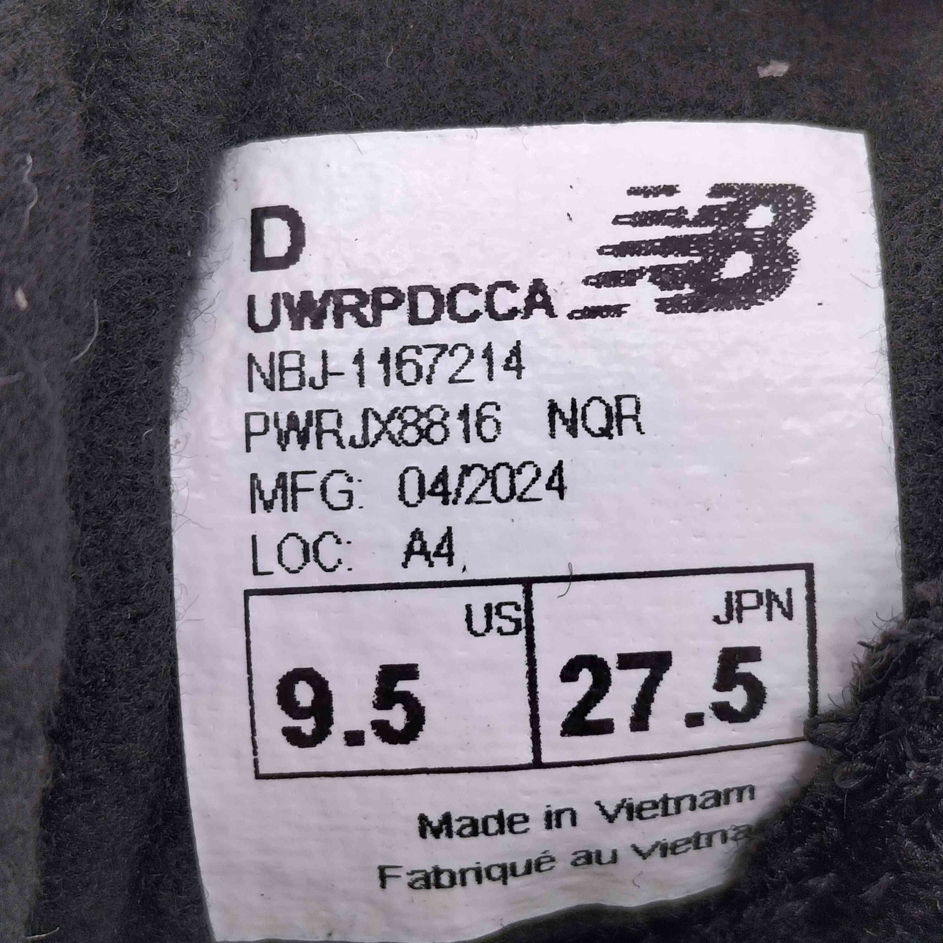 new balance UWRPD CCA ワールドランナー 27.5 New Balance ニューバランス スニーカー UWRPDCCB WRPD RUNNER