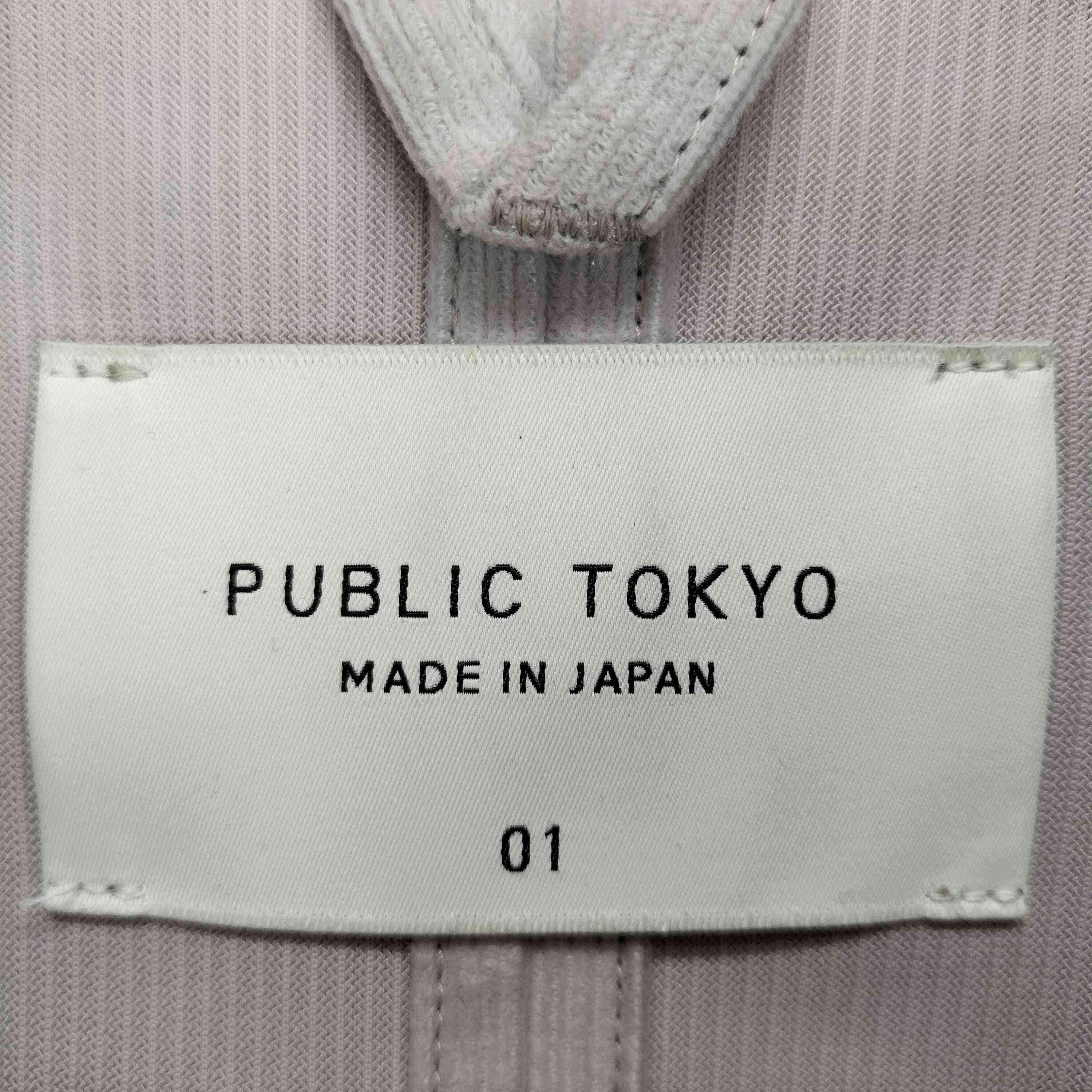 パブリックトウキョウ PUBLIC TOKYO ポリコーデュロイジップブルゾン 