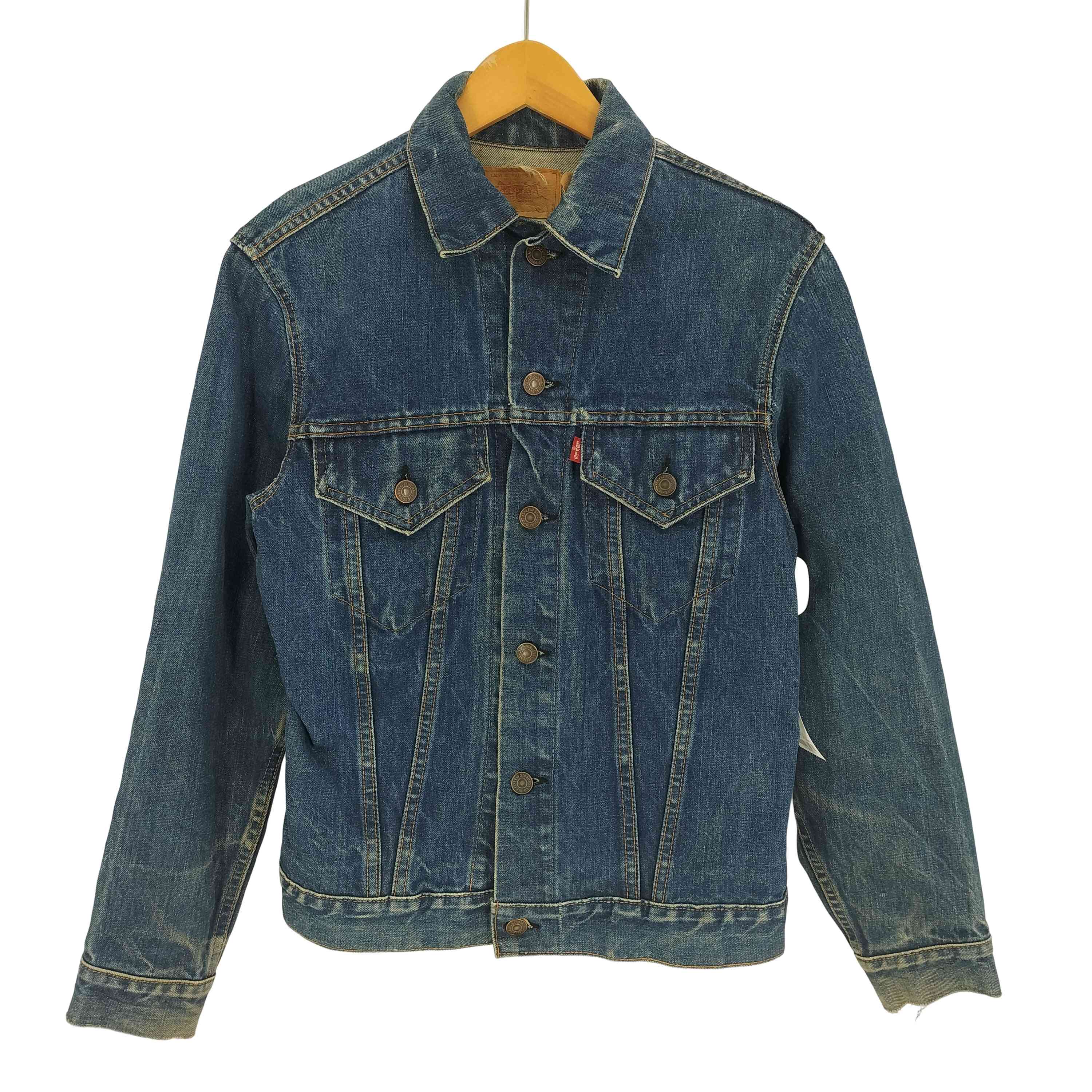 リーバイス Levis 70S 70505 4th スモール e 不均等 V 黒カン ボタン裏
