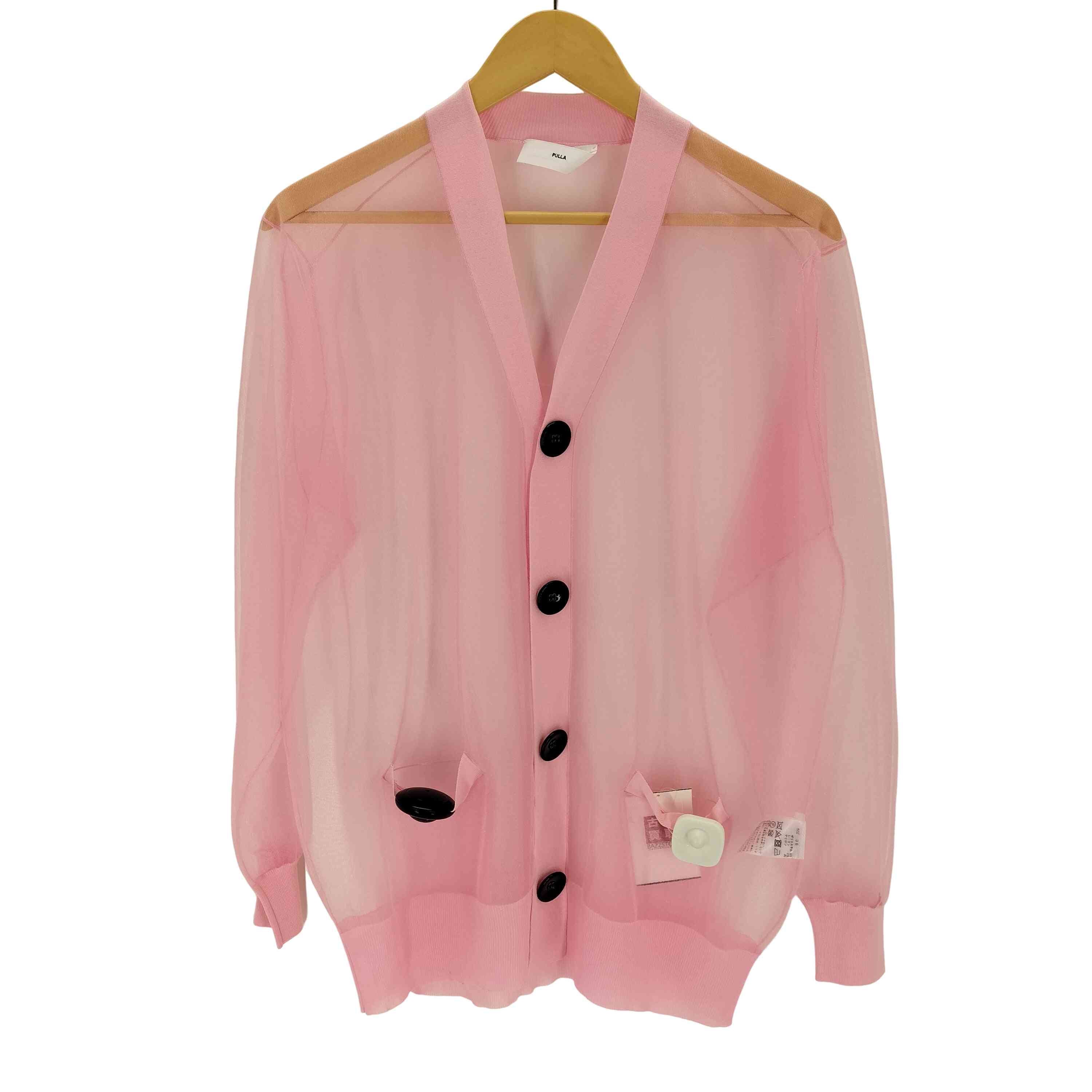 トーガプルラ TOGA PULLA SHEER KNIT CARDIGAN レディース 36