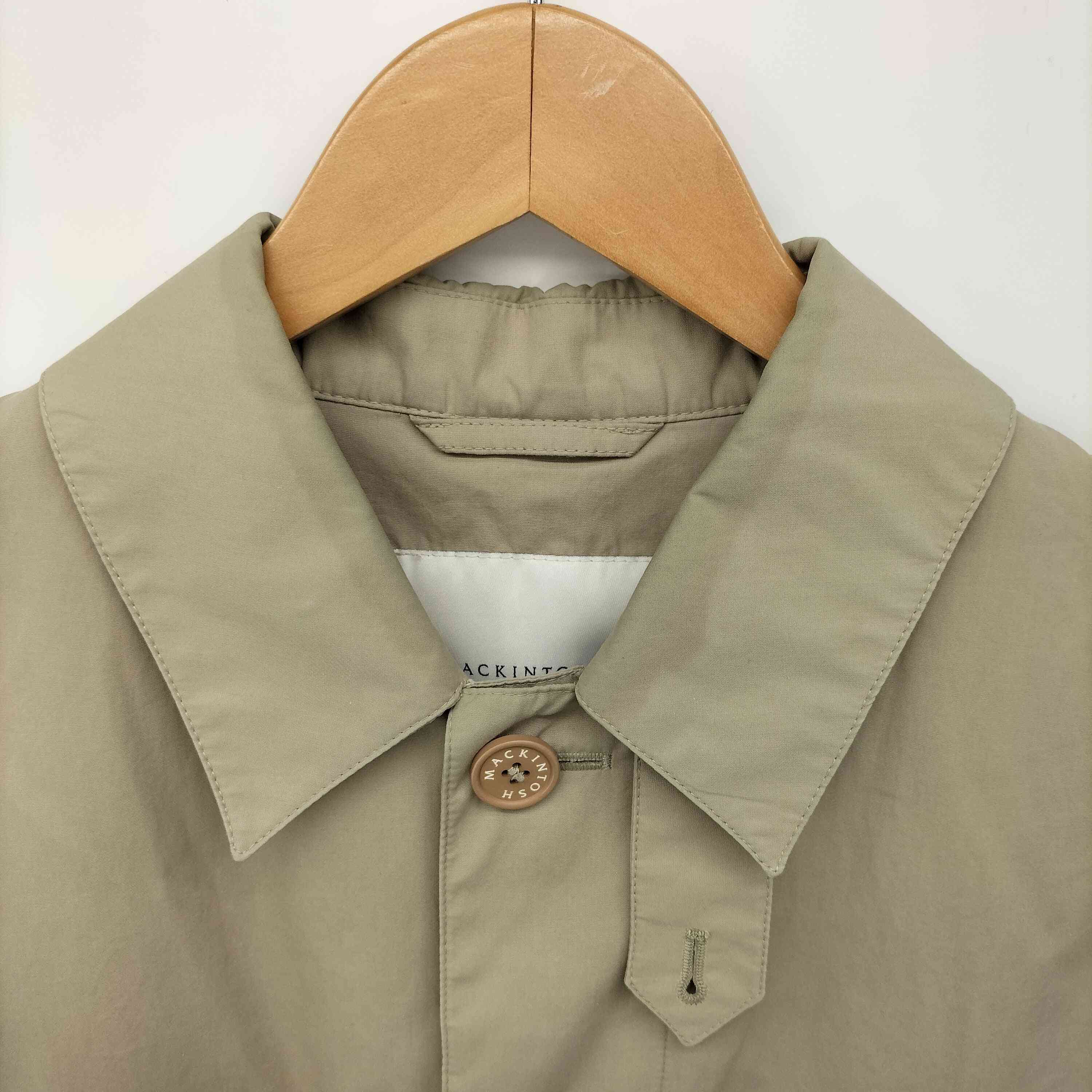 マッキントッシュ Mackintosh コットン ステンカラーコート メンズ 38