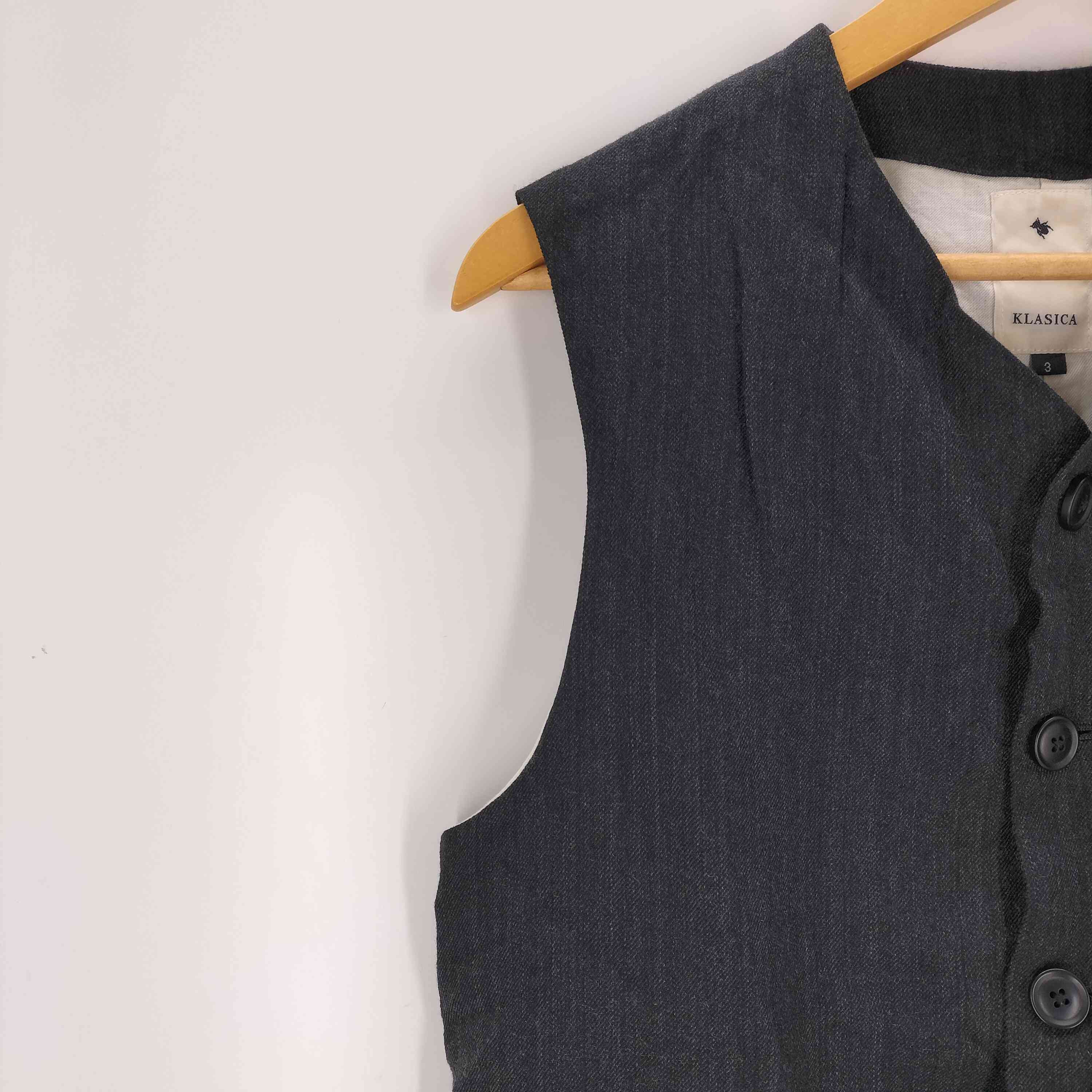 クラシカ KLASICA 5B ベスト ジレ メンズ 3 – ブランド古着買取販売